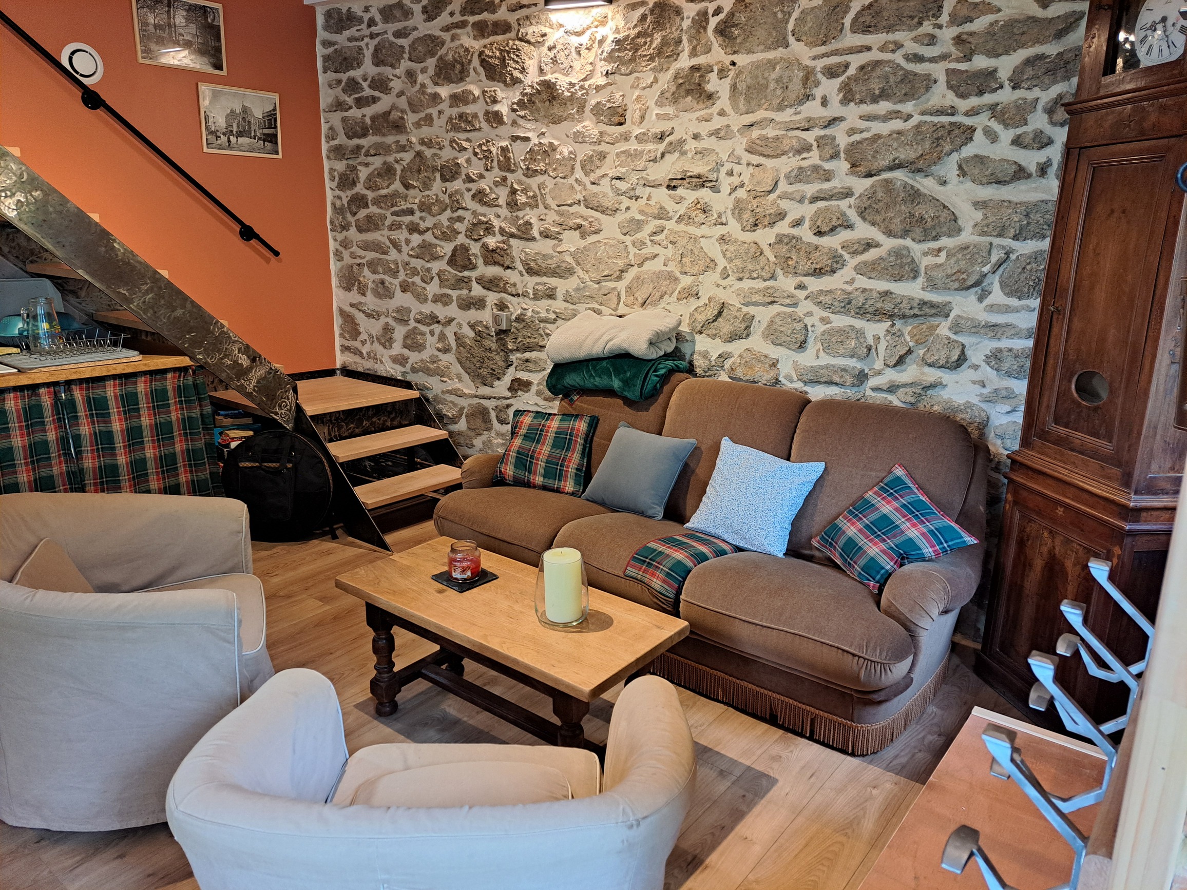 Le Refuge d'Yzeron — Gîte nature avec spa à Yzeron (Rhône) à Yzeron — cuisine