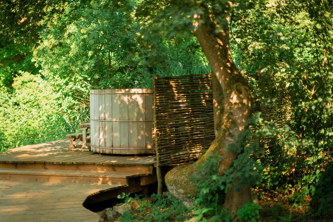 Cabane Spa Ambre — Séjour romantique avec spa à Oise à Beauvais — cuisine