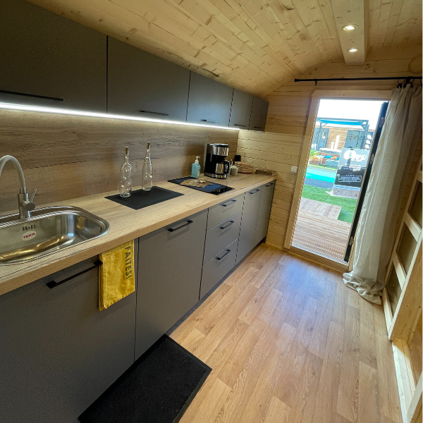 Double Pod : une expérience unique en Bretagne à Huelgoat — chambre