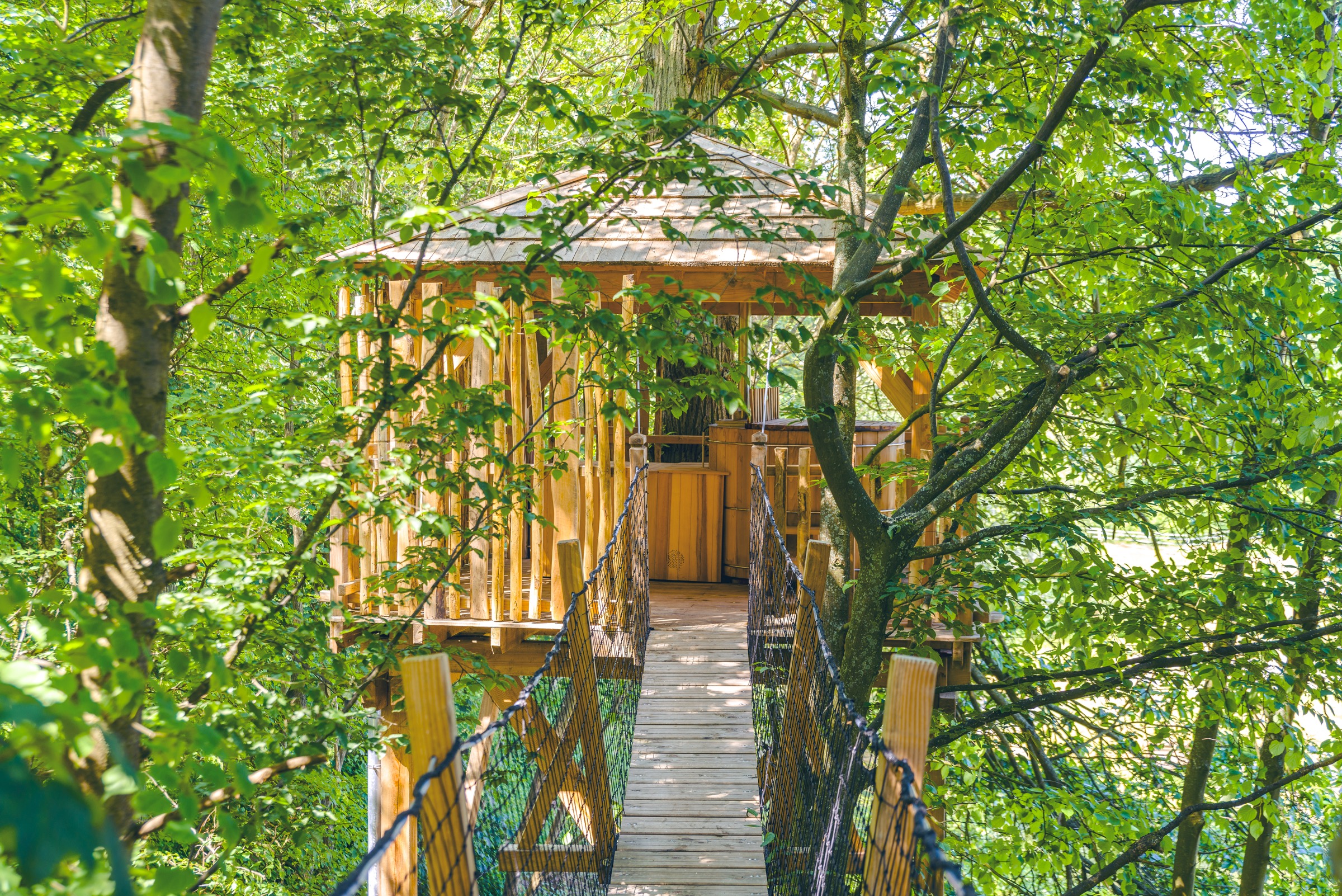Cabane Spa Osmose : une escapade enchantée dans les arbres à Raray — espace de vie