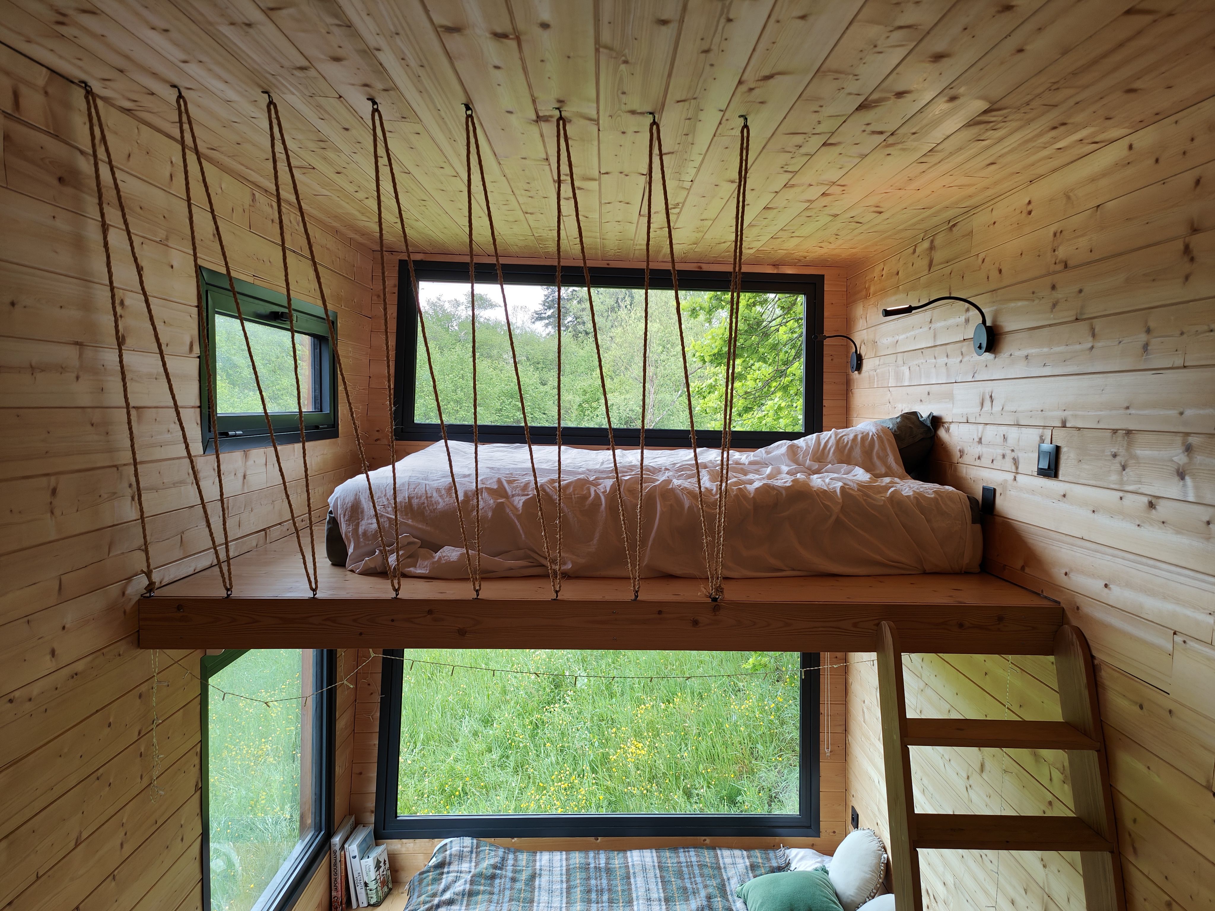 Moose Tiny House : une escapade insolite en Auvergne à Saint Jacques D'ambur — espace de vie