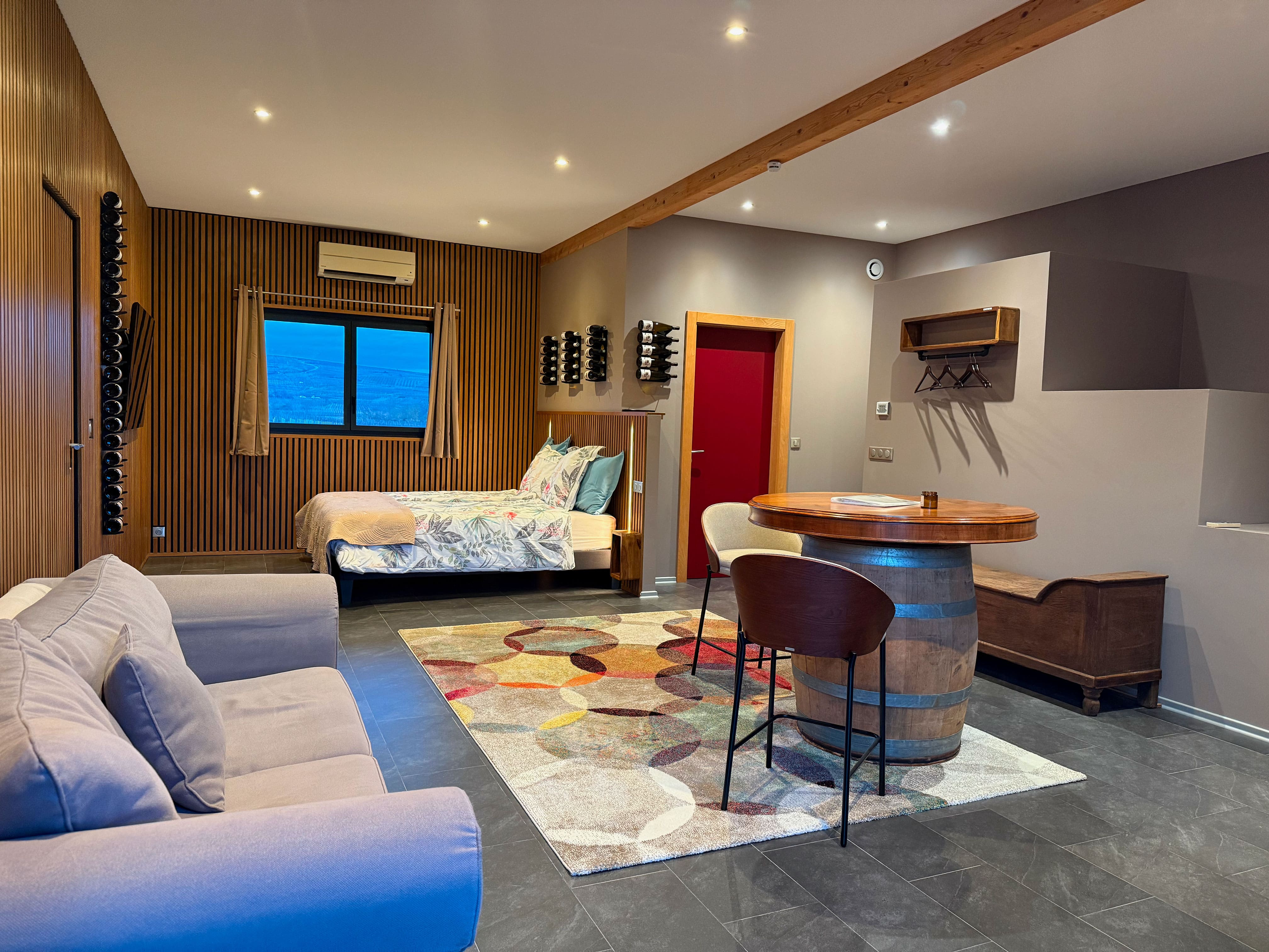 L'Inattendue — Suite élégante avec spa à Gueberschwihr (Haut-Rhin)