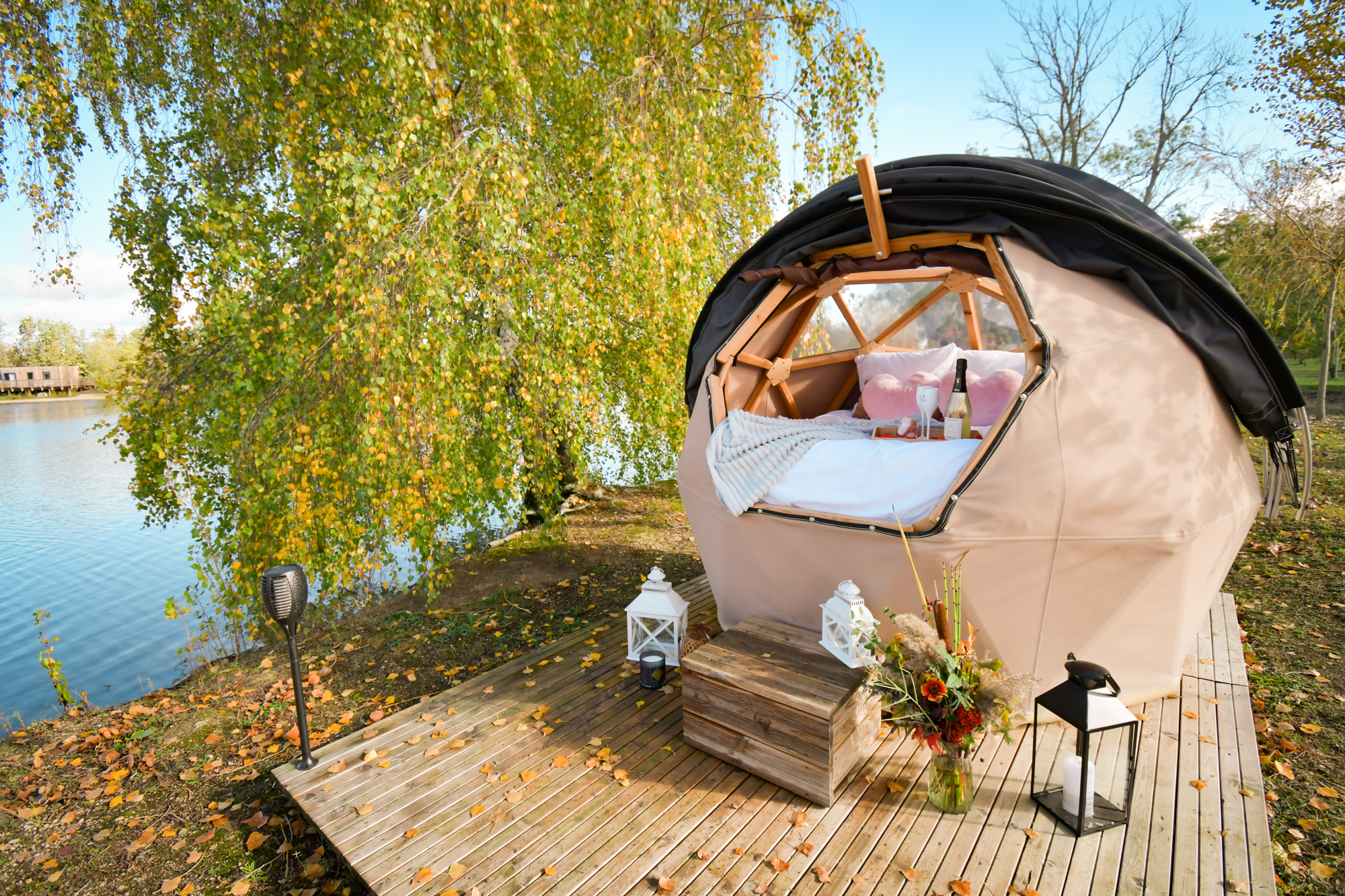 Évasion en bulle : une nuit étoilée en Île-de-France à Gravon — espace de vie