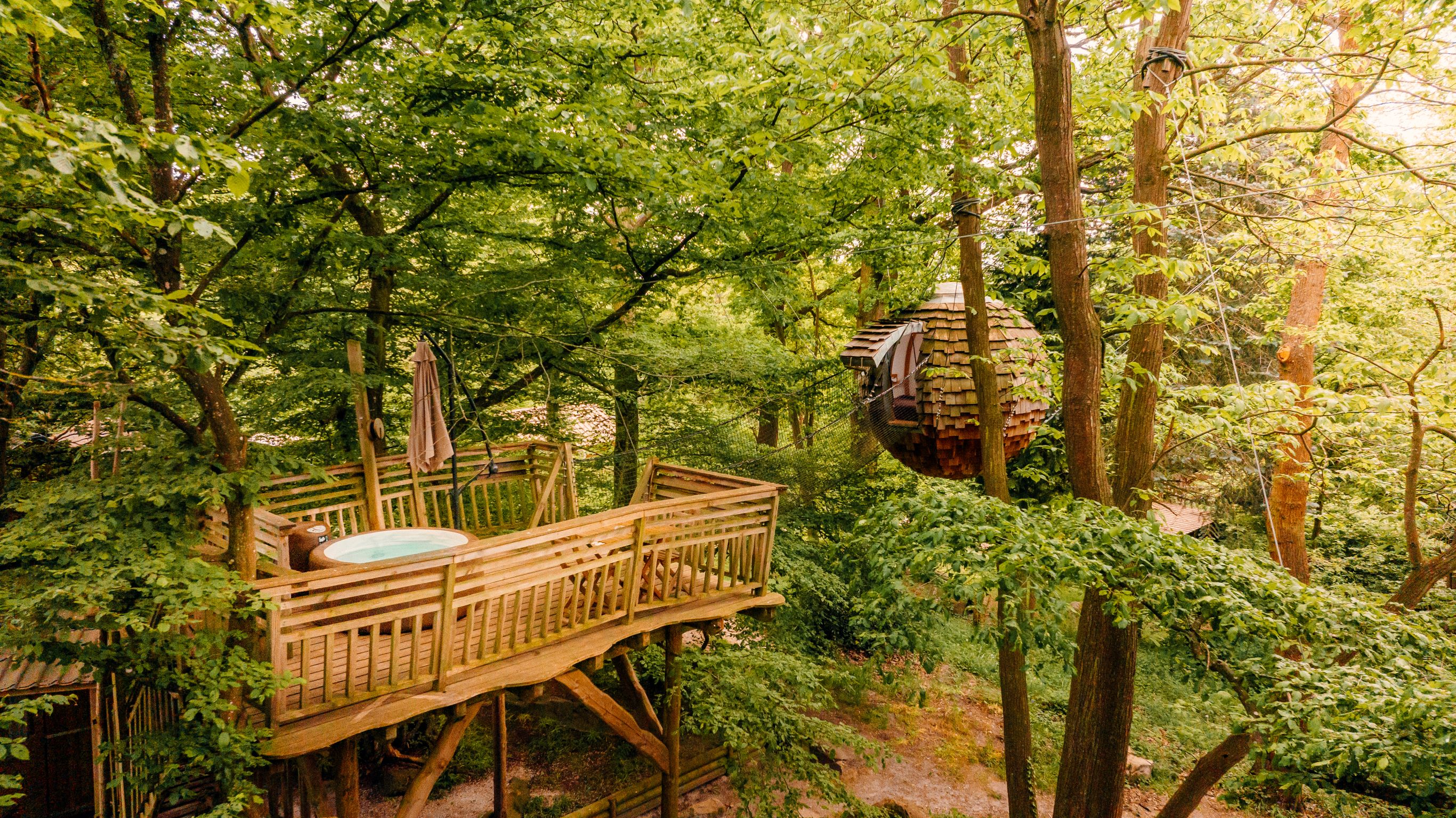 Cabane Spa Cocoon Plume : une évasion sensorielle en Picardie à Rosoy-En-Multien — salle de bain