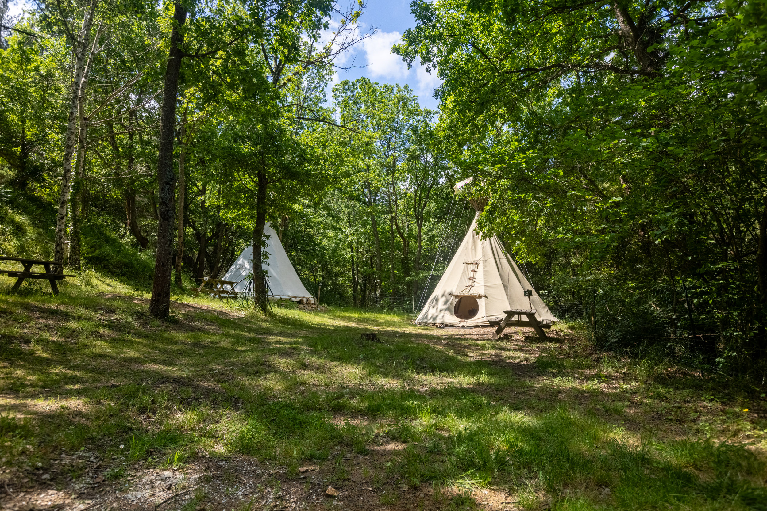 Un tipi enchanteur au cœur du Languedoc-Roussillon — Tipi à Fenouillet