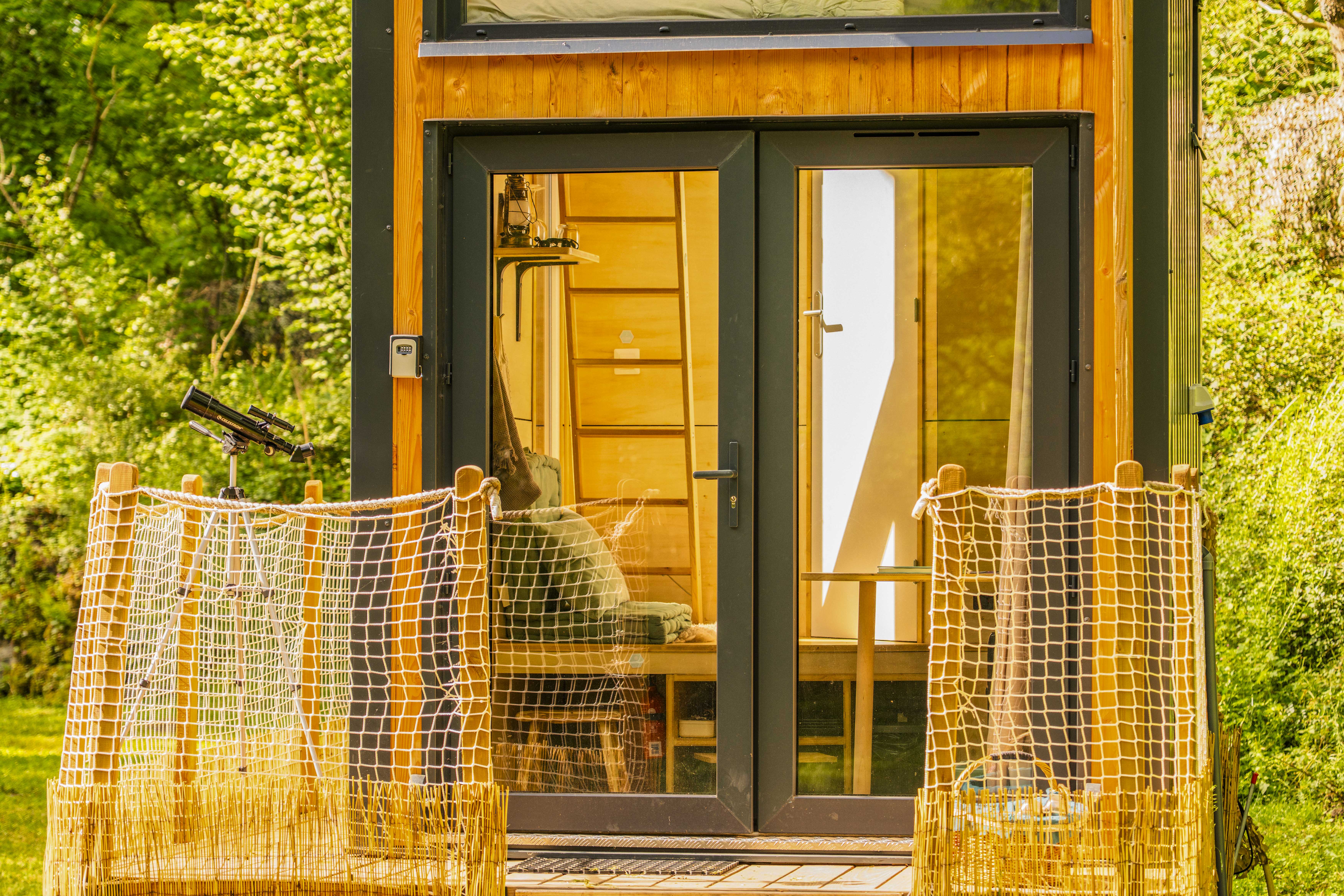 Le Bois aux Cheirilles — Tiny House panoramique à Saint-Diéry à Saint-Diéry — chambre