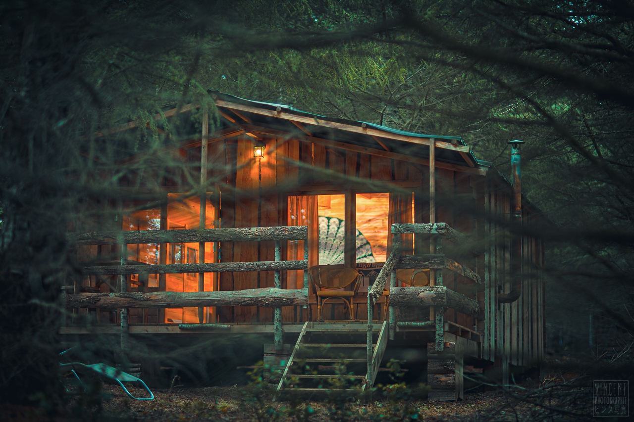 La Cabane des Trappeurs : une expérience immersive en pleine nature — Cabane à terrain de pétanque