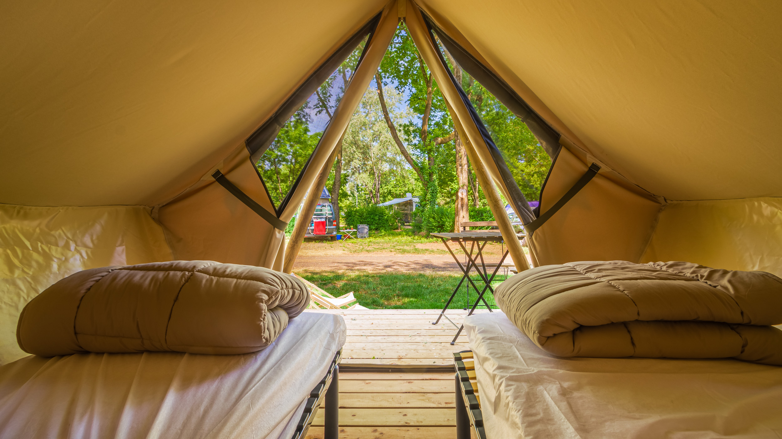 Tente bivouac nomade : une expérience immersive en pleine nature à Briare — espace de vie