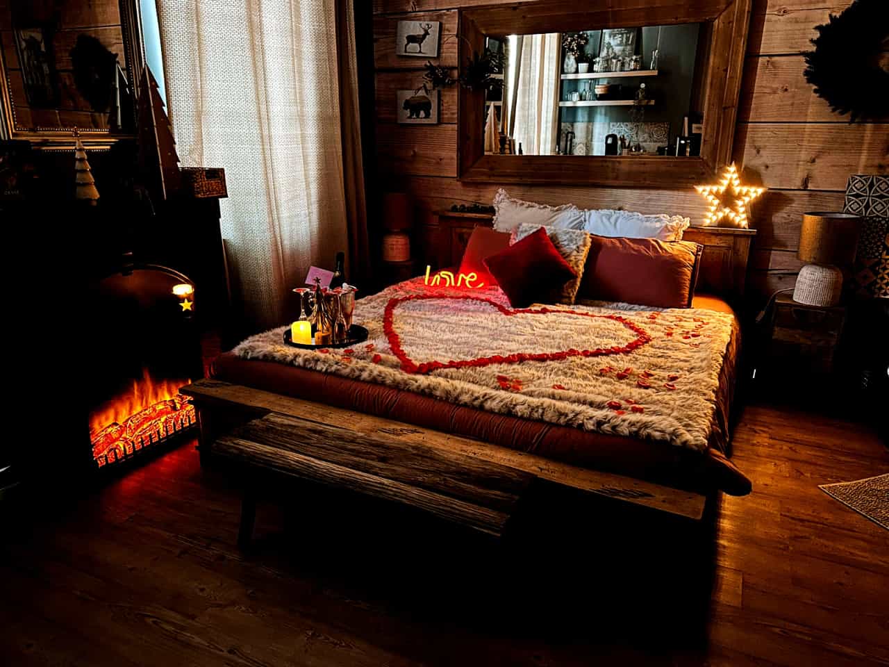Chalet romantique — Maison insolite avec spa à Évreux