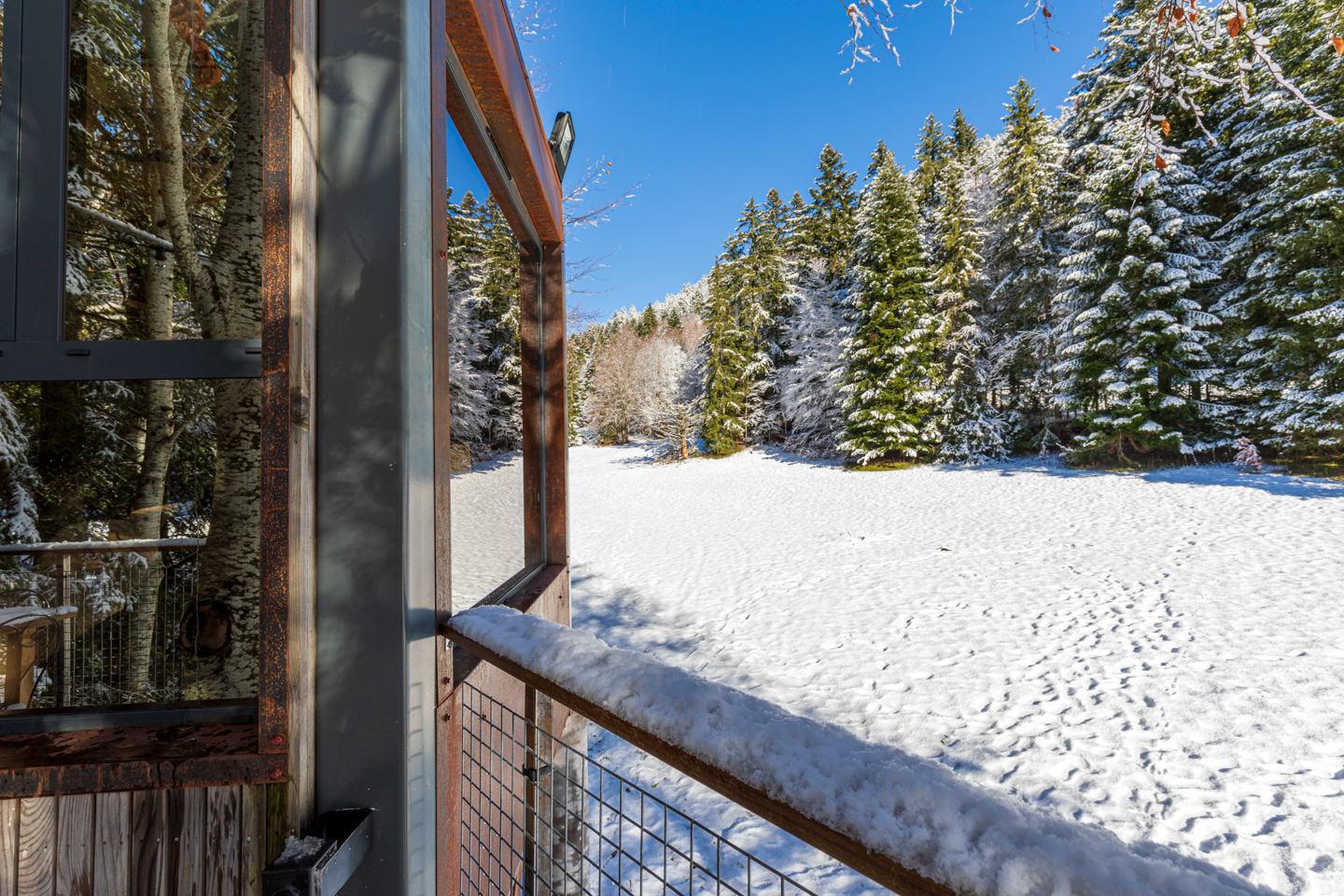 Cabane perchée au cœur de la nature à Autrans — cuisine