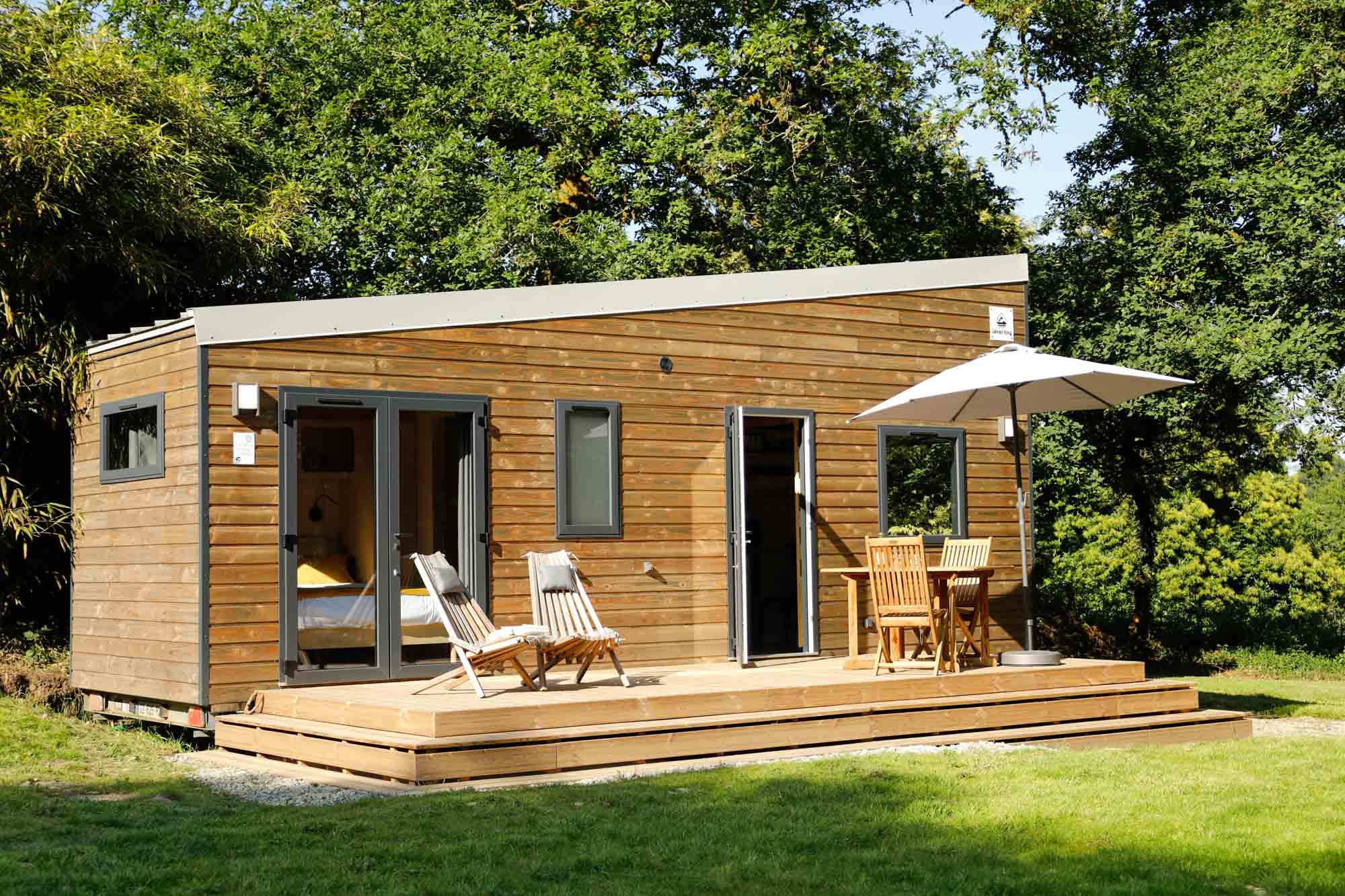 Tiny house Douglas — Escapade nature avec spa à Morbihan