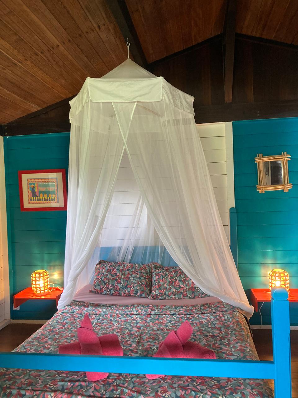 Bungalow Famille Grande Anse : une cabane au cœur des DOM-TOM à Grande Anse — cuisine