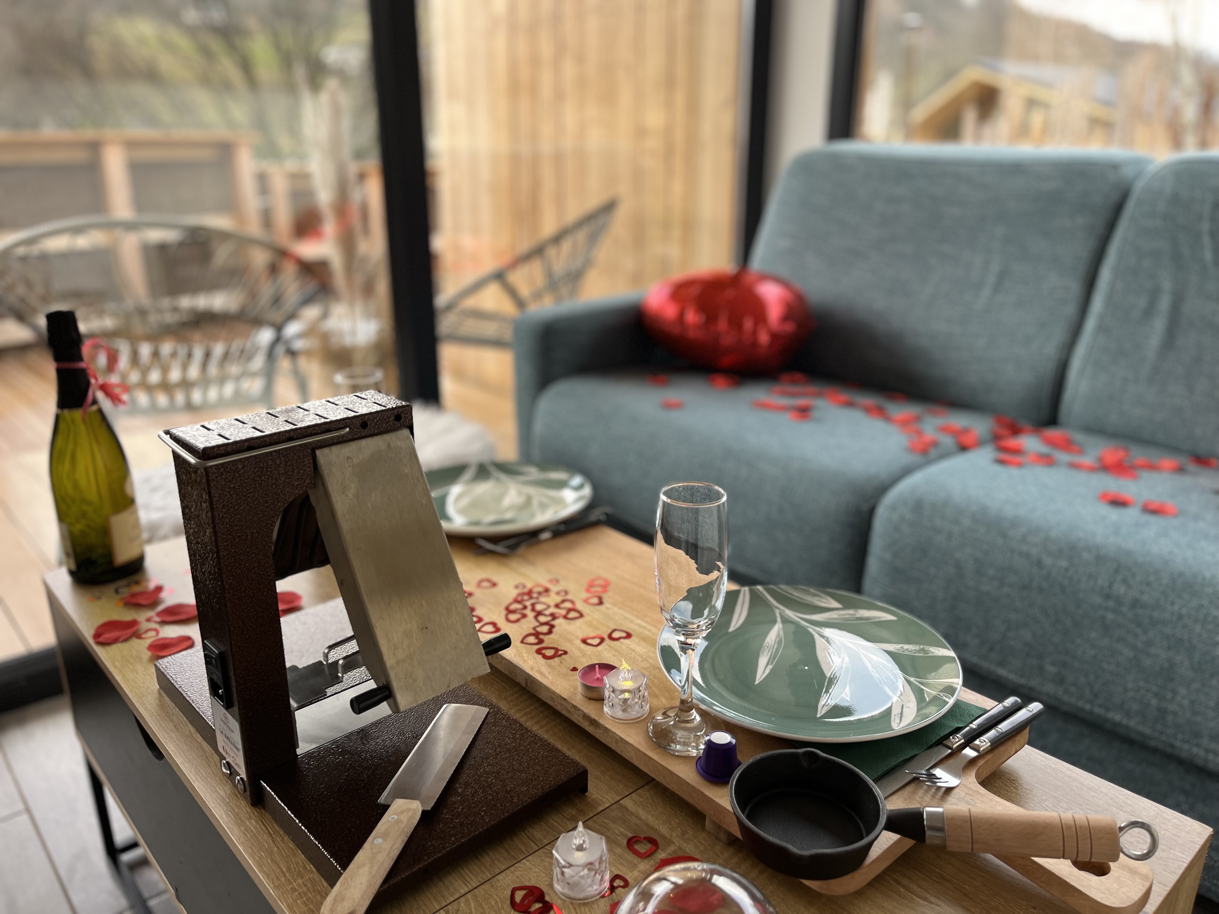 La Maison Orion - Une cabane avec bain nordique en Alsace à Orbey — cuisine