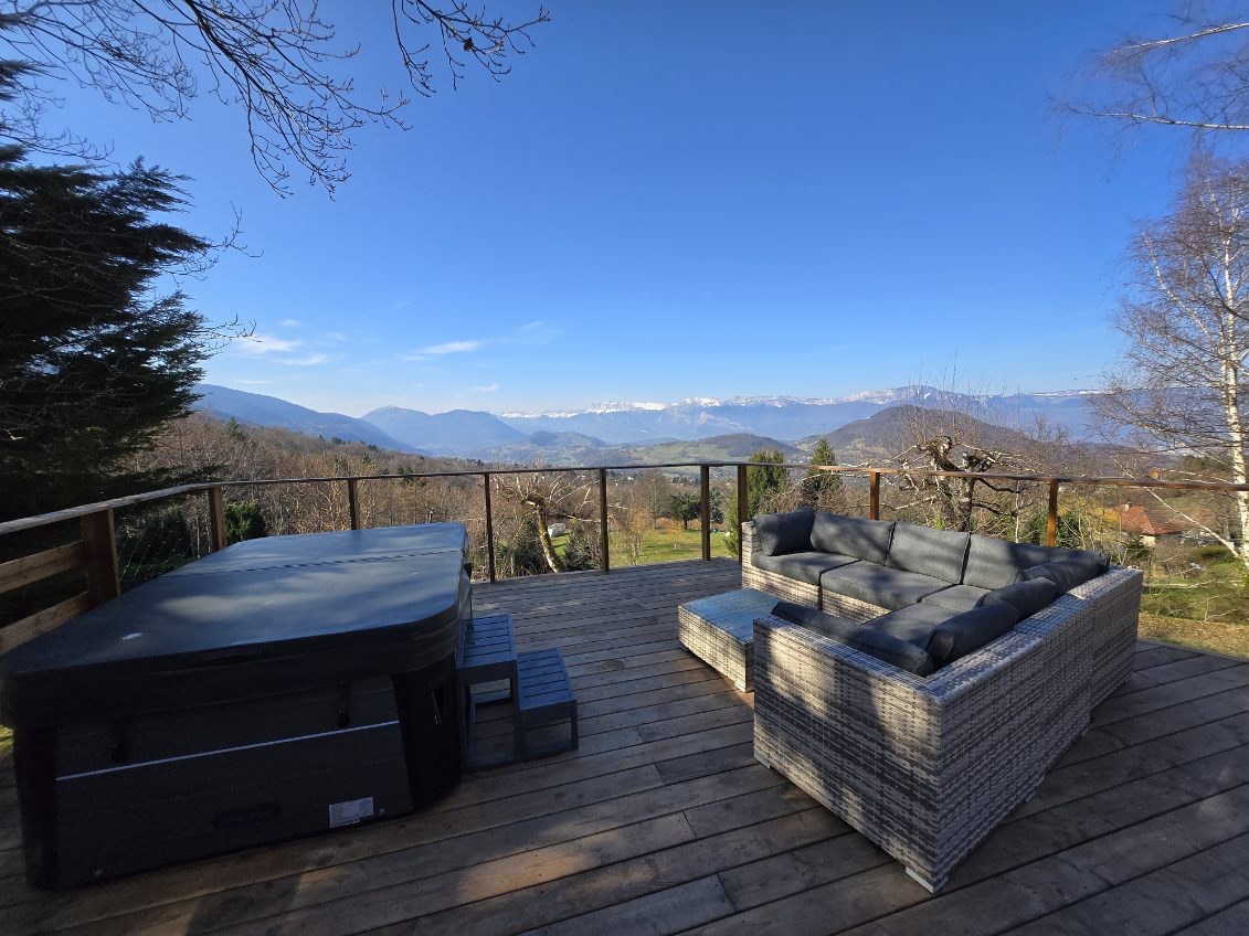 Zome jacuzzi et sauna privatif