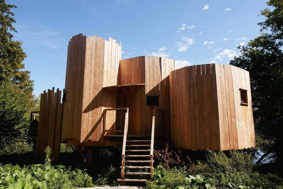 Cabane Spa Clair de Lune : une expérience unique en Picardie à St-Léger-Aux-Bois — vue intérieure