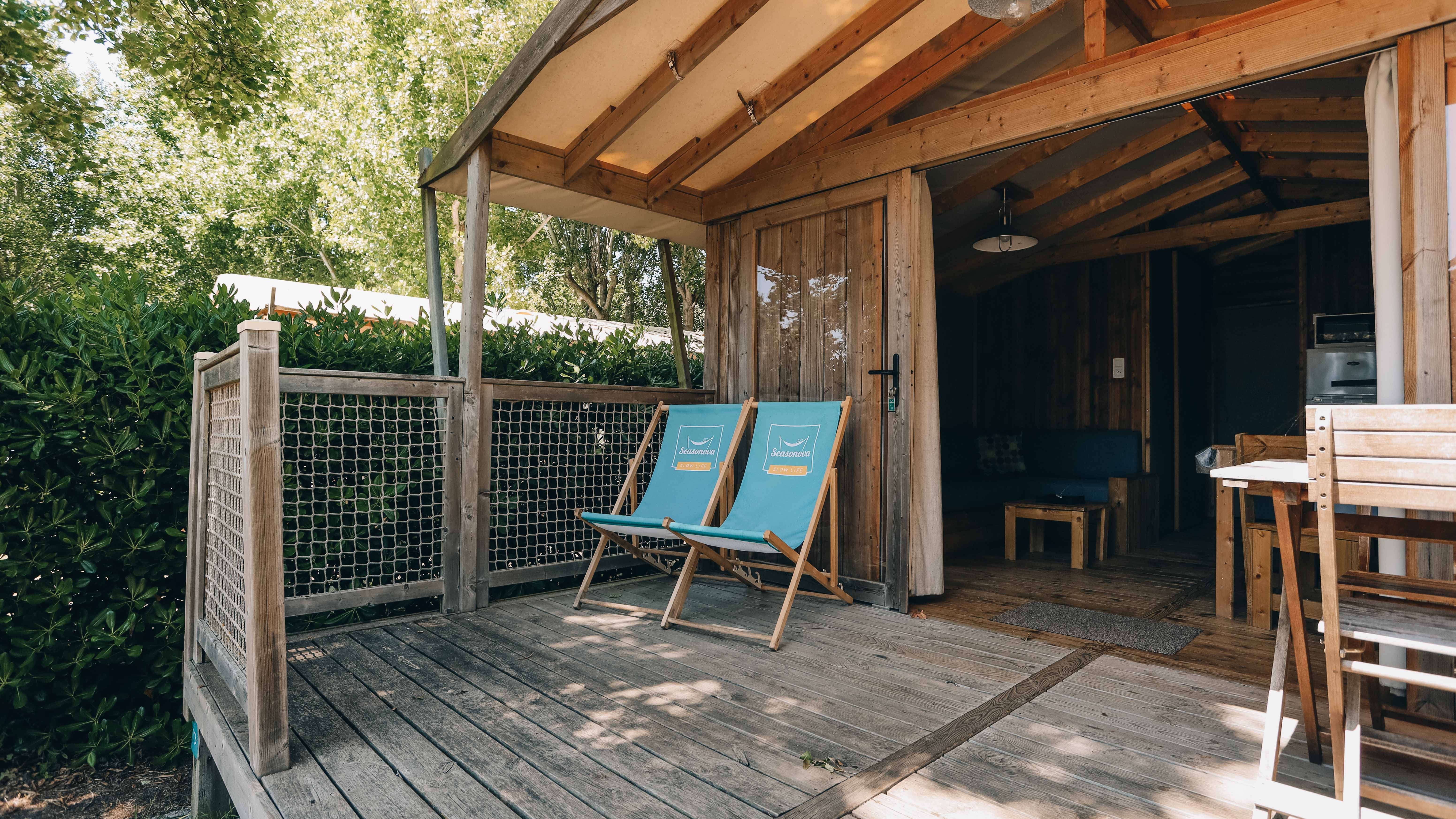 Lodge Premium : un safari en Poitou-Charentes à Les Portes-En-Ré — cuisine