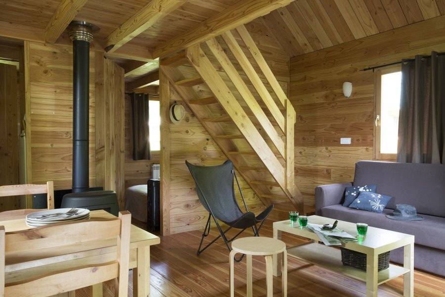 Cabane Forêt Rillé n°2 : une immersion dans la nature à Rillé — chambre