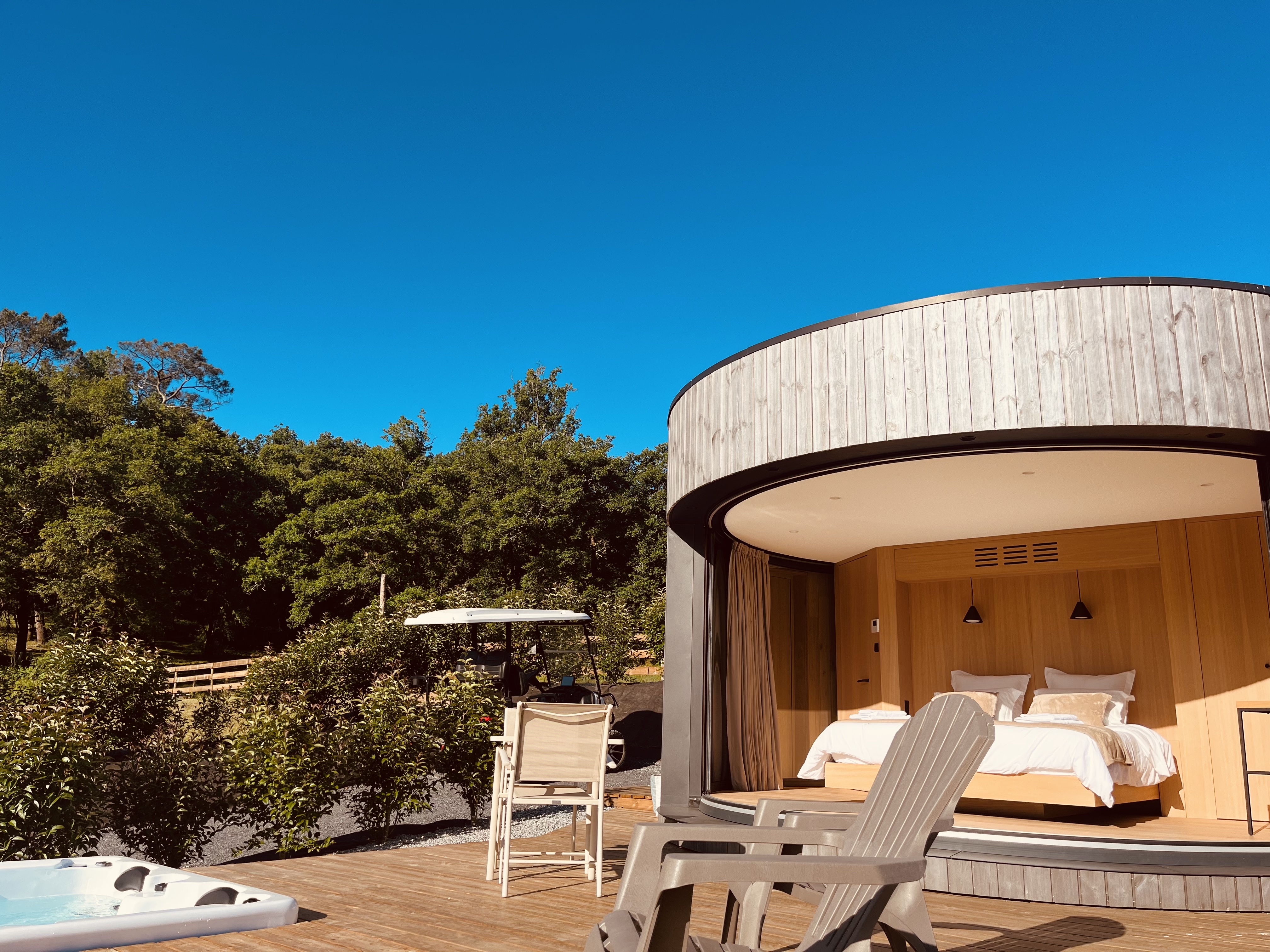 Nid'Amou 6 & Spa — Hébergement insolite avec jacuzzi à Landes