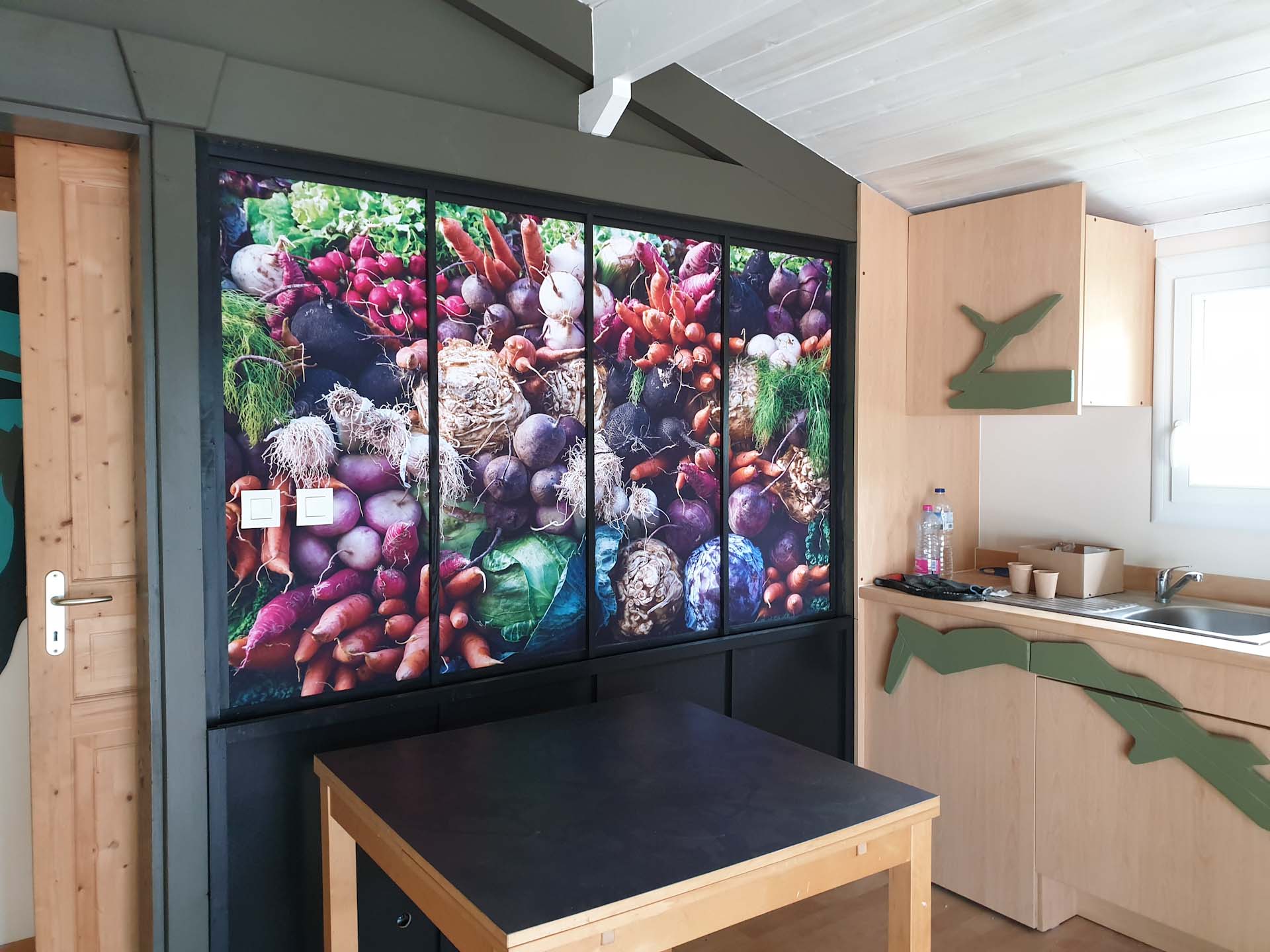 Chalet insolite Titan — Séjour nature avec spa à Loire-Atlantique à Nantes — chambre