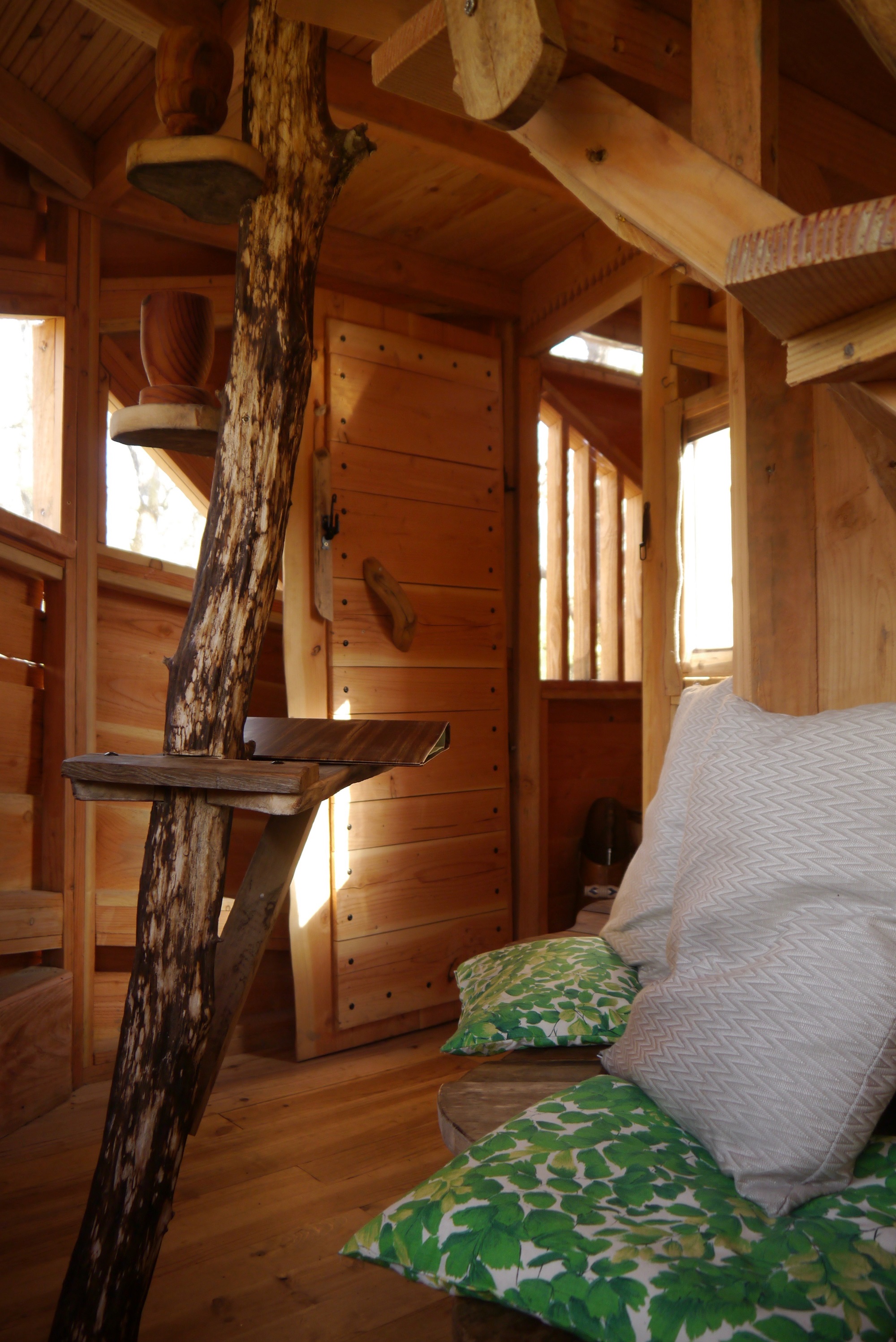 Haona Nui : une cabane dans les arbres en Lorraine à Vittel — salle de bain