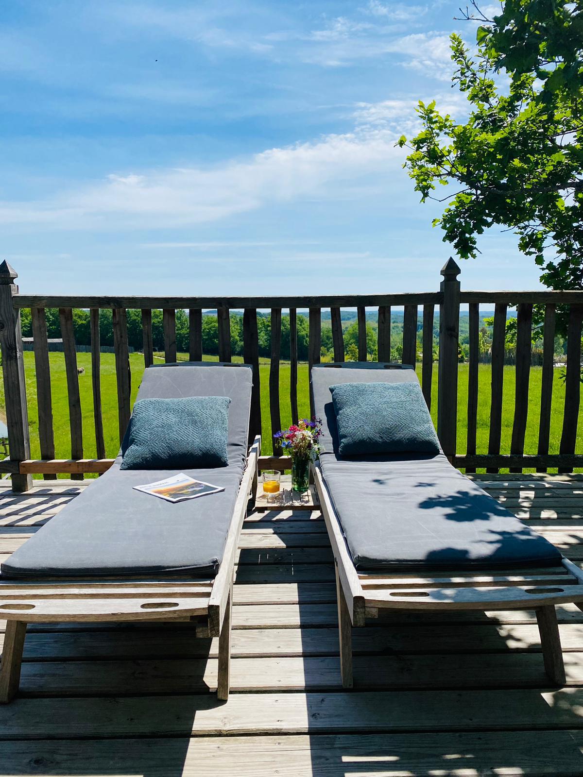 Cabane Château Monbazillac & Spa : une expérience en hauteur à Beaumontois En Perigord — chambre