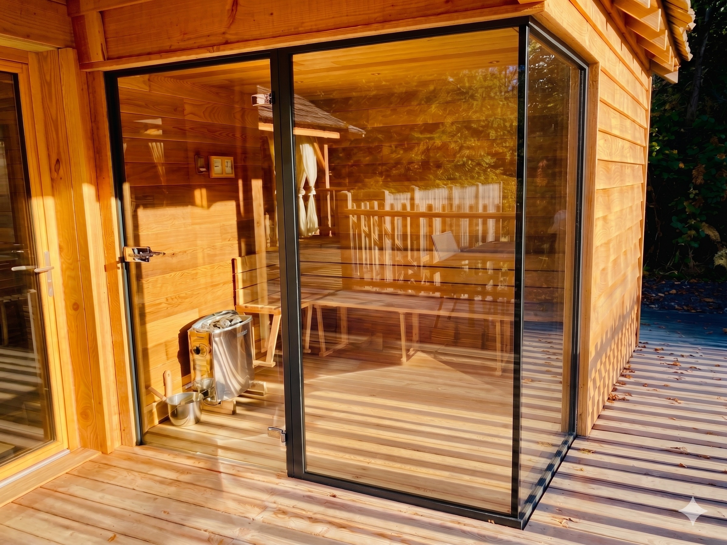 La Douce Parenthèse — Cabane sur pilotis avec Spa à Brive-la-Gaillarde à Brive-la-Gaillarde — salle de bain