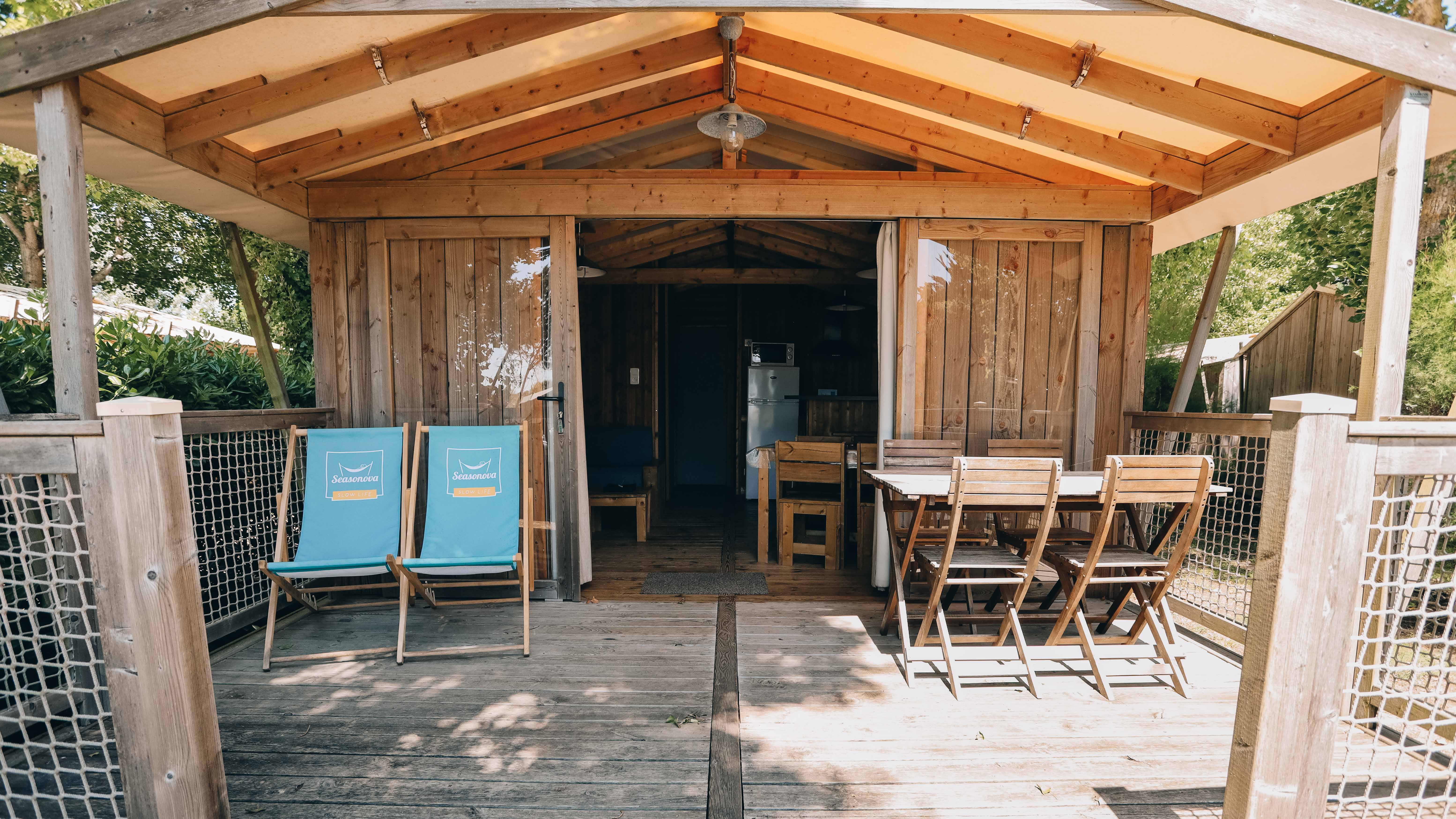 Lodge Premium : un safari en Poitou-Charentes à Les Portes-En-Ré — chambre