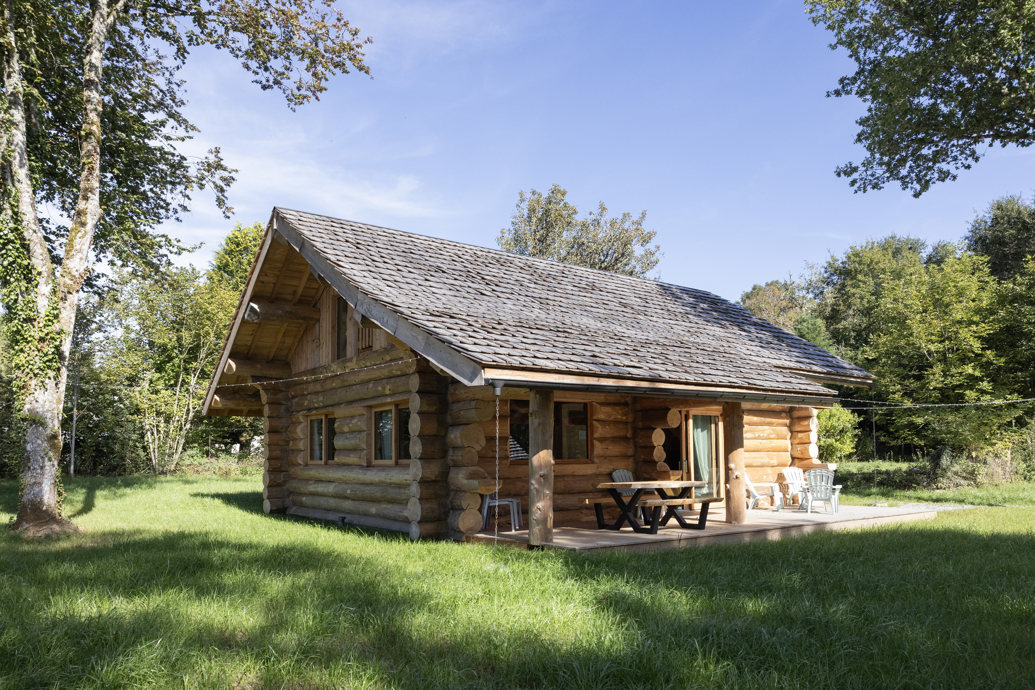 Gîte Le Chammet : un chalet enchanteur en Limousin — Chalet à Faux-La-Montagne