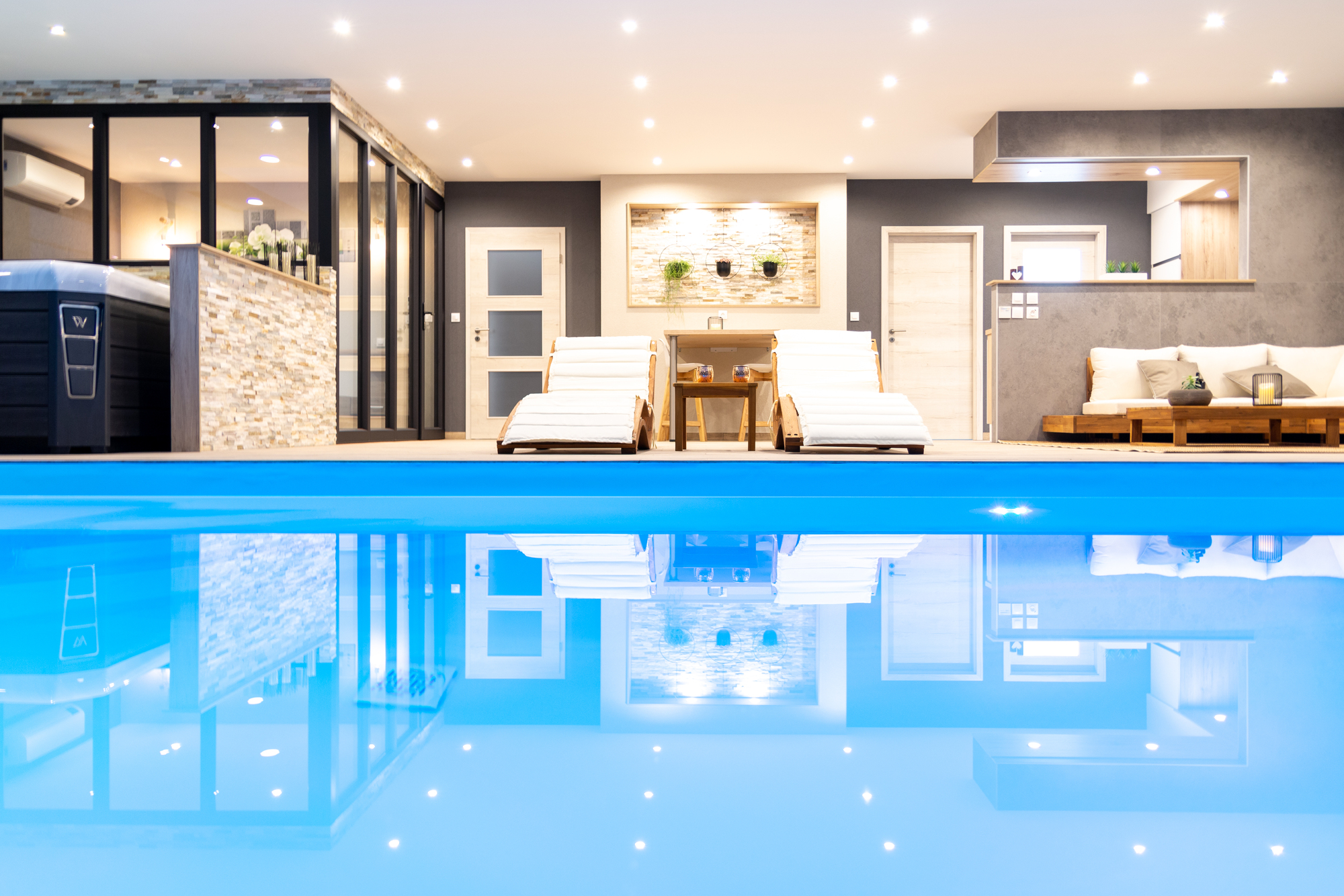Gite O² — Maison insolite avec piscine et spa à Moselle