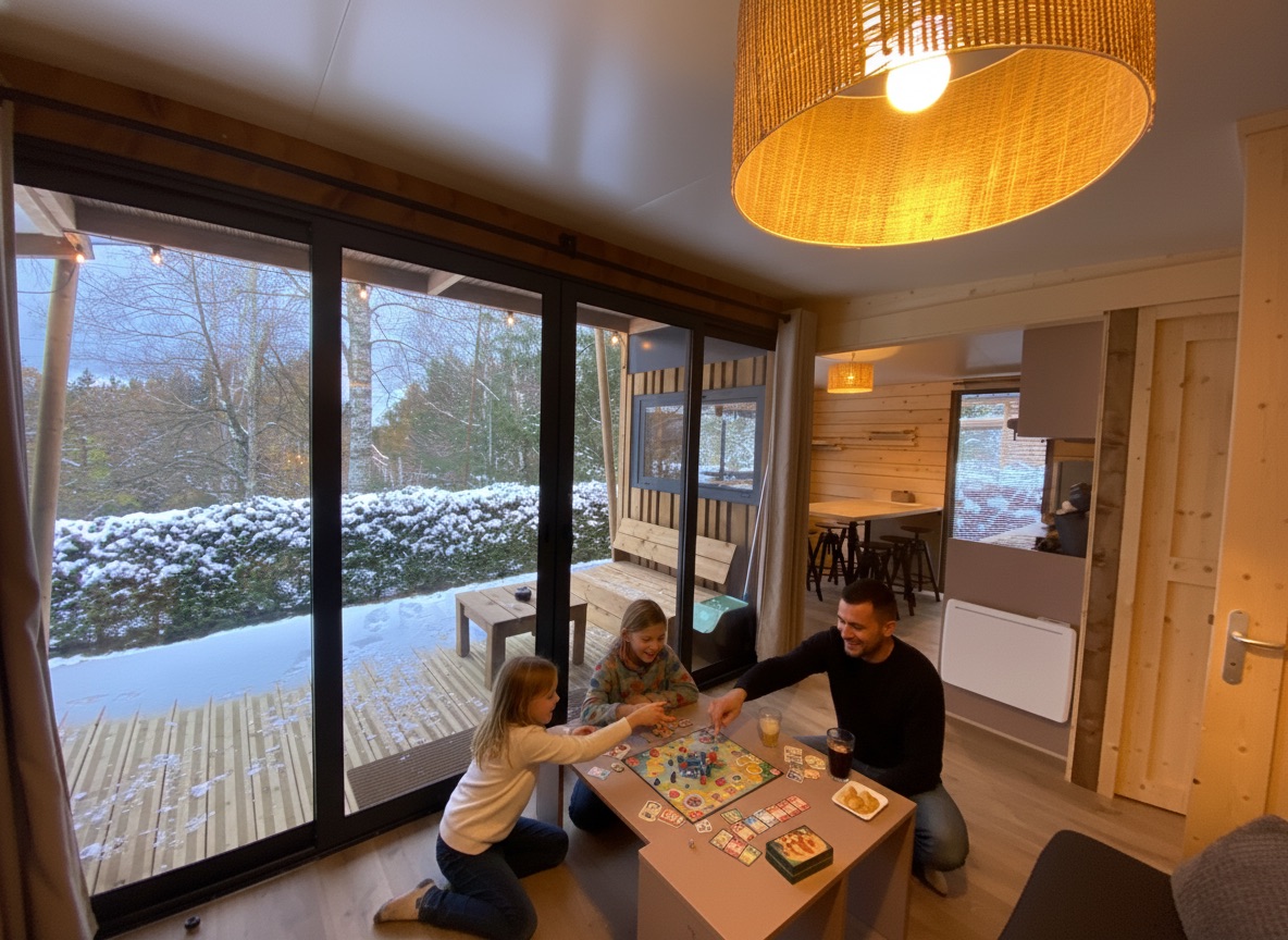 Un chalet nature avec spa privatif pour une escapade ressourçante à Anould — environnement naturel