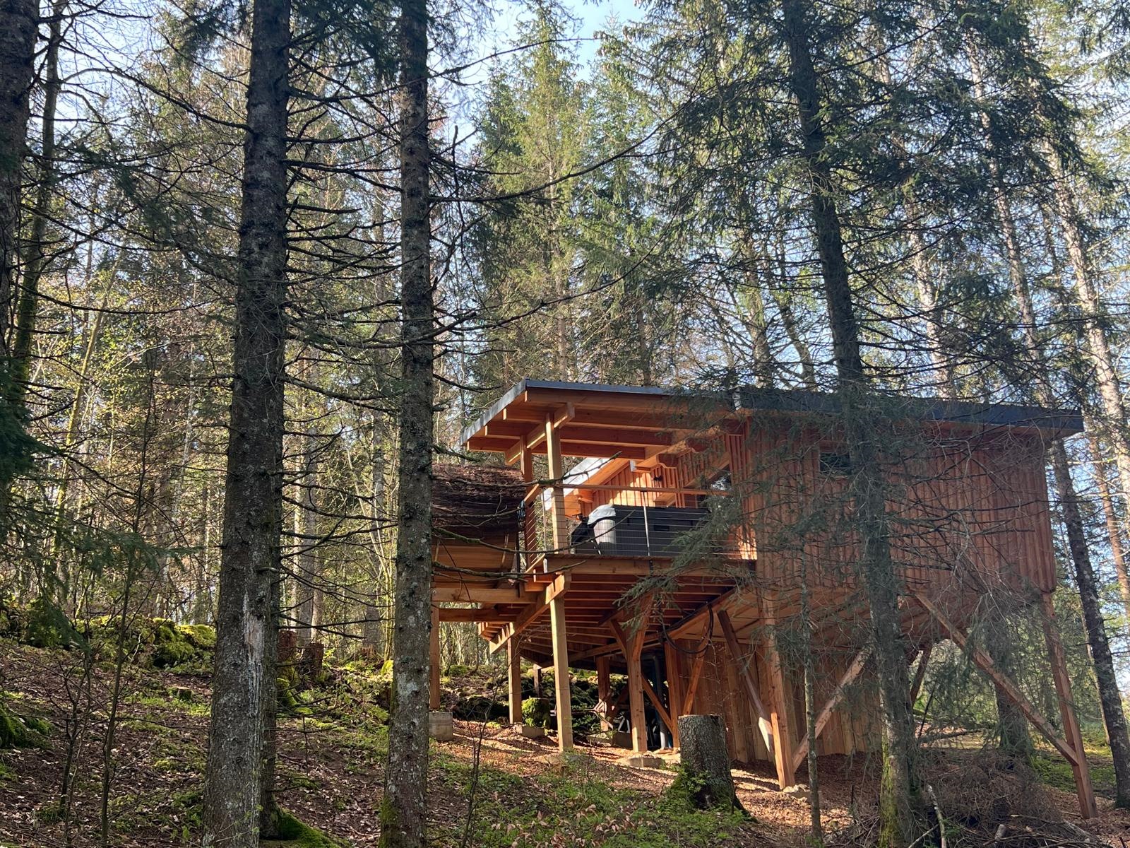 Cabane La Seignette : une expérience sensorielle en Franche-Comté