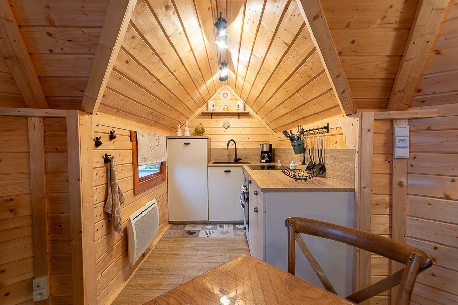 Lodge Mon P'tit Lapin & Spa : une évasion romantique en pleine nature à Montgon — vue depuis la terrasse