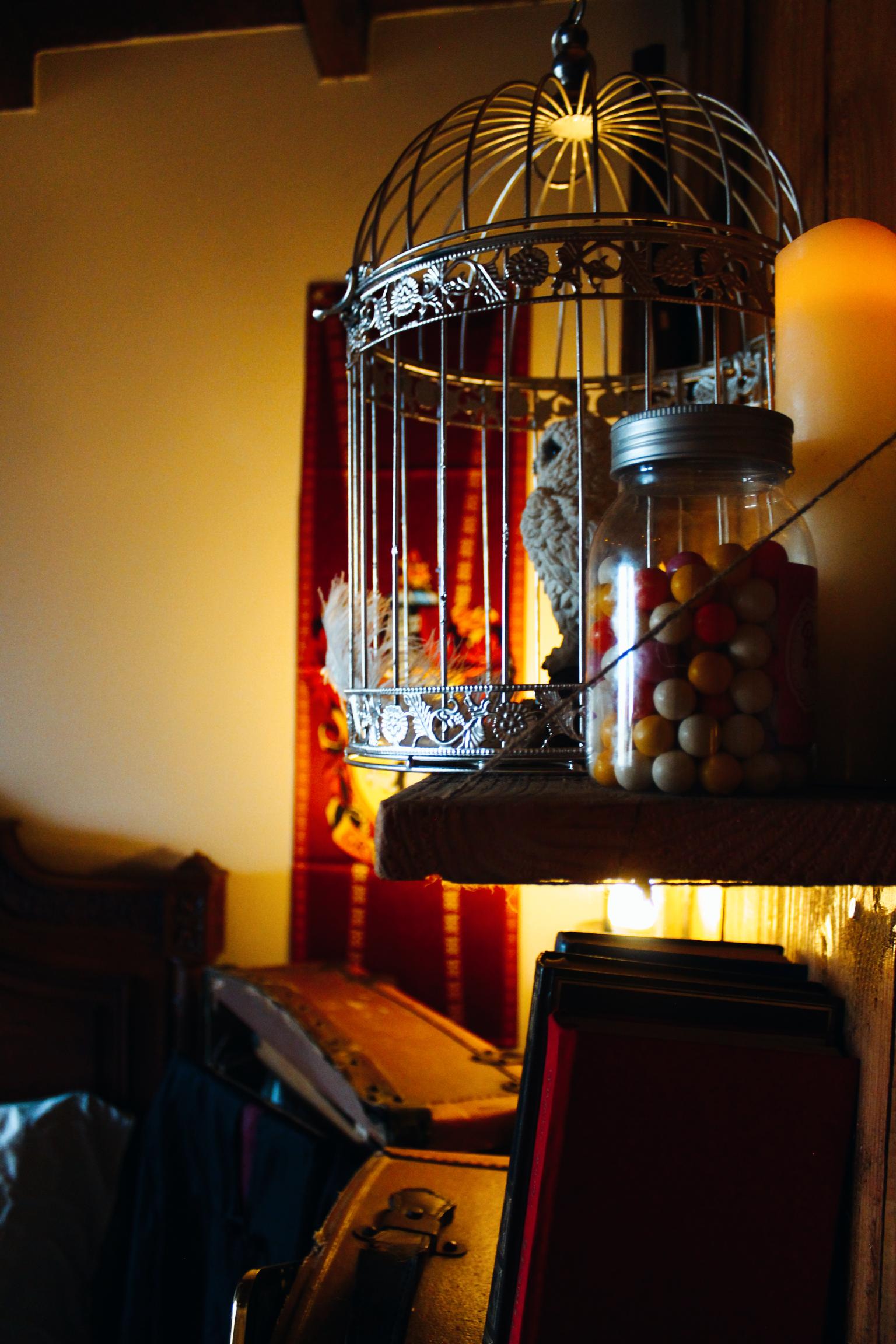 Le Placard du sorcier — Chambre à thème avec spa à Rhône à Sarcey — vue depuis la terrasse