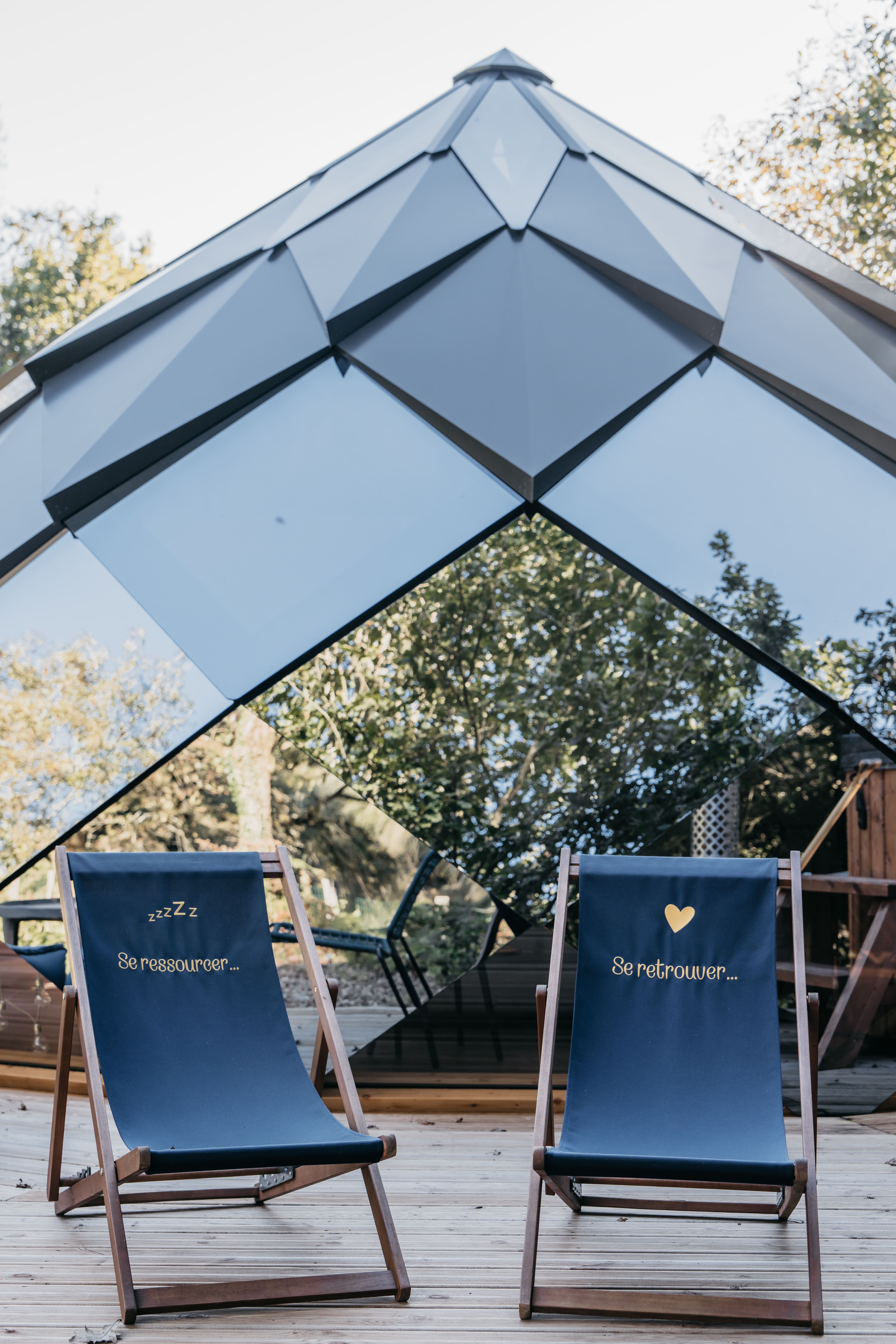 Le zome : Nuit sous les étoiles & spa privatif