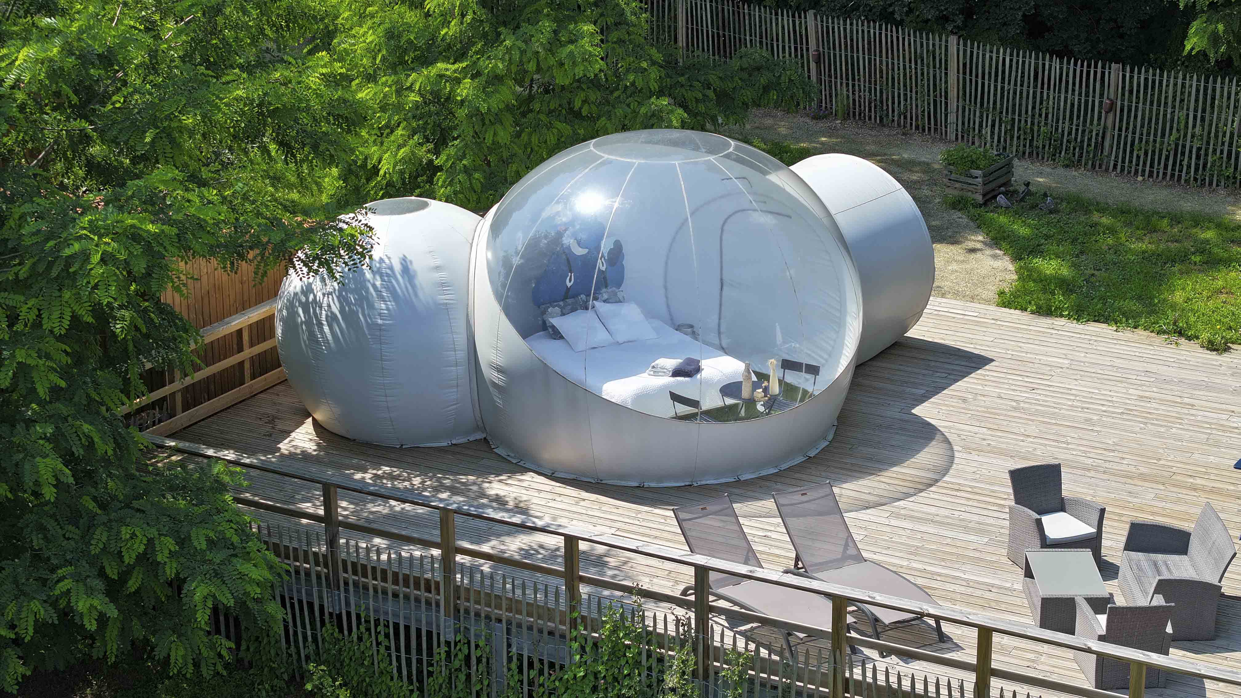 Évasion sensorielle dans une bulle spa en Rhône-Alpes
