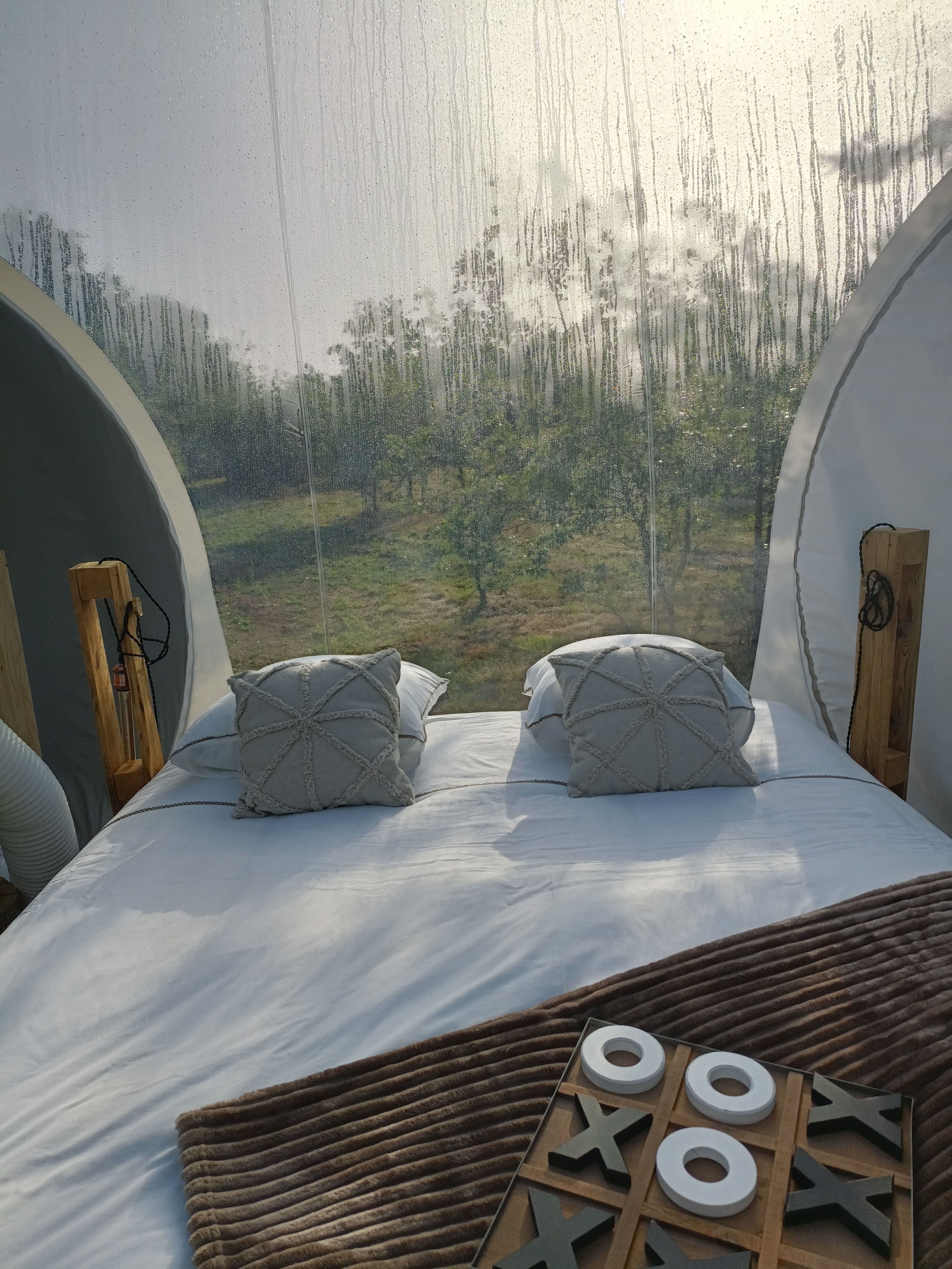 L'Ode à l'évasion — Bulle transparente avec spa à Vienne à Vienne — chambre