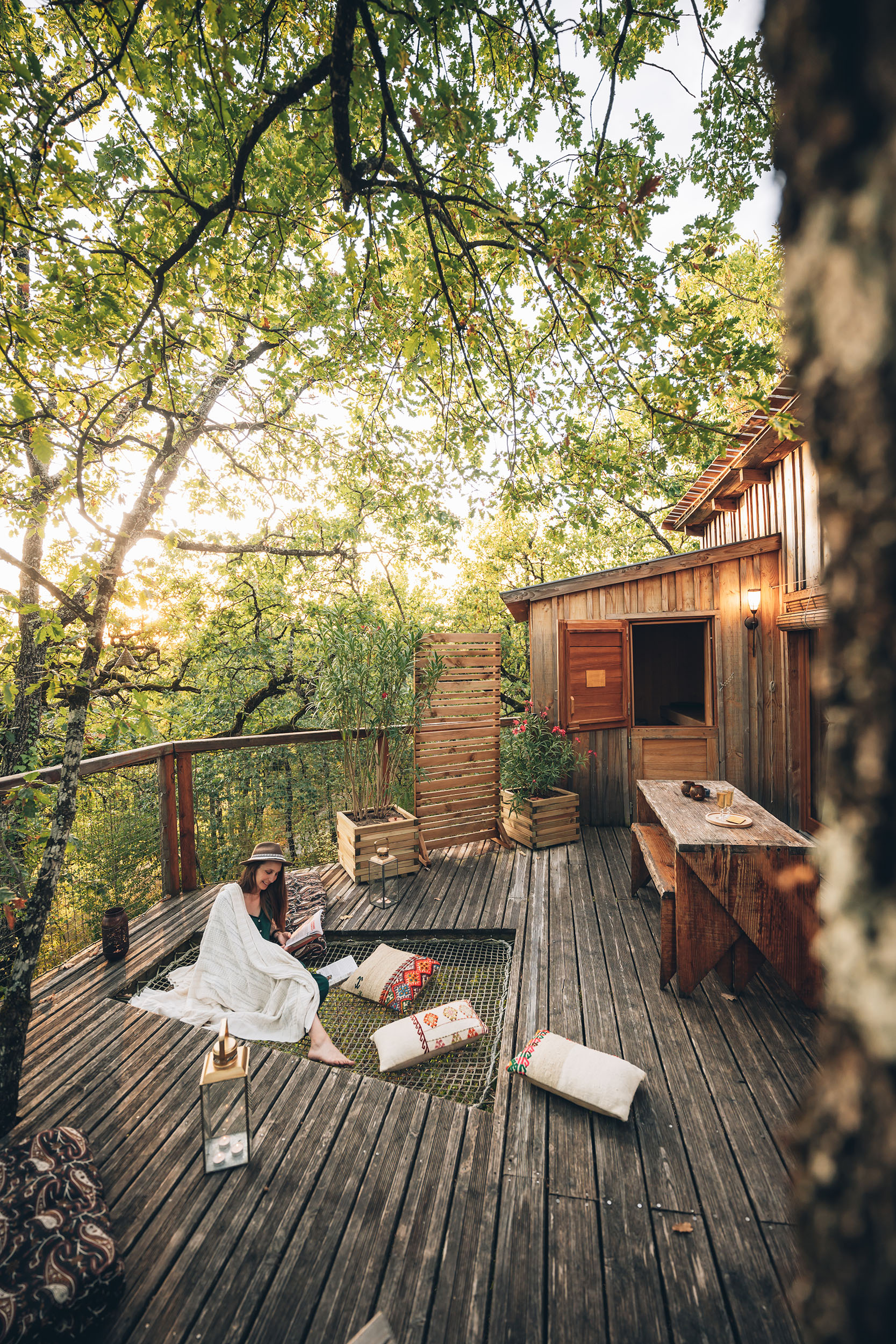 Cabane sur pilotis avec spa : une évasion en Midi-Pyrénées à Labastide De Penne — espace de vie