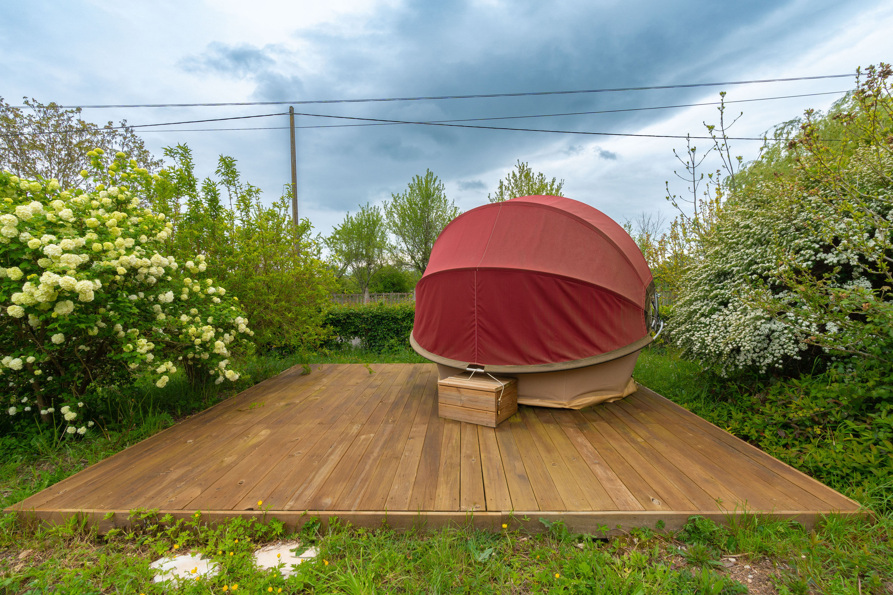 Un cocon étoilé en Bourgogne pour une escapade romantique à Messey-Sur-Grosne — chambre
