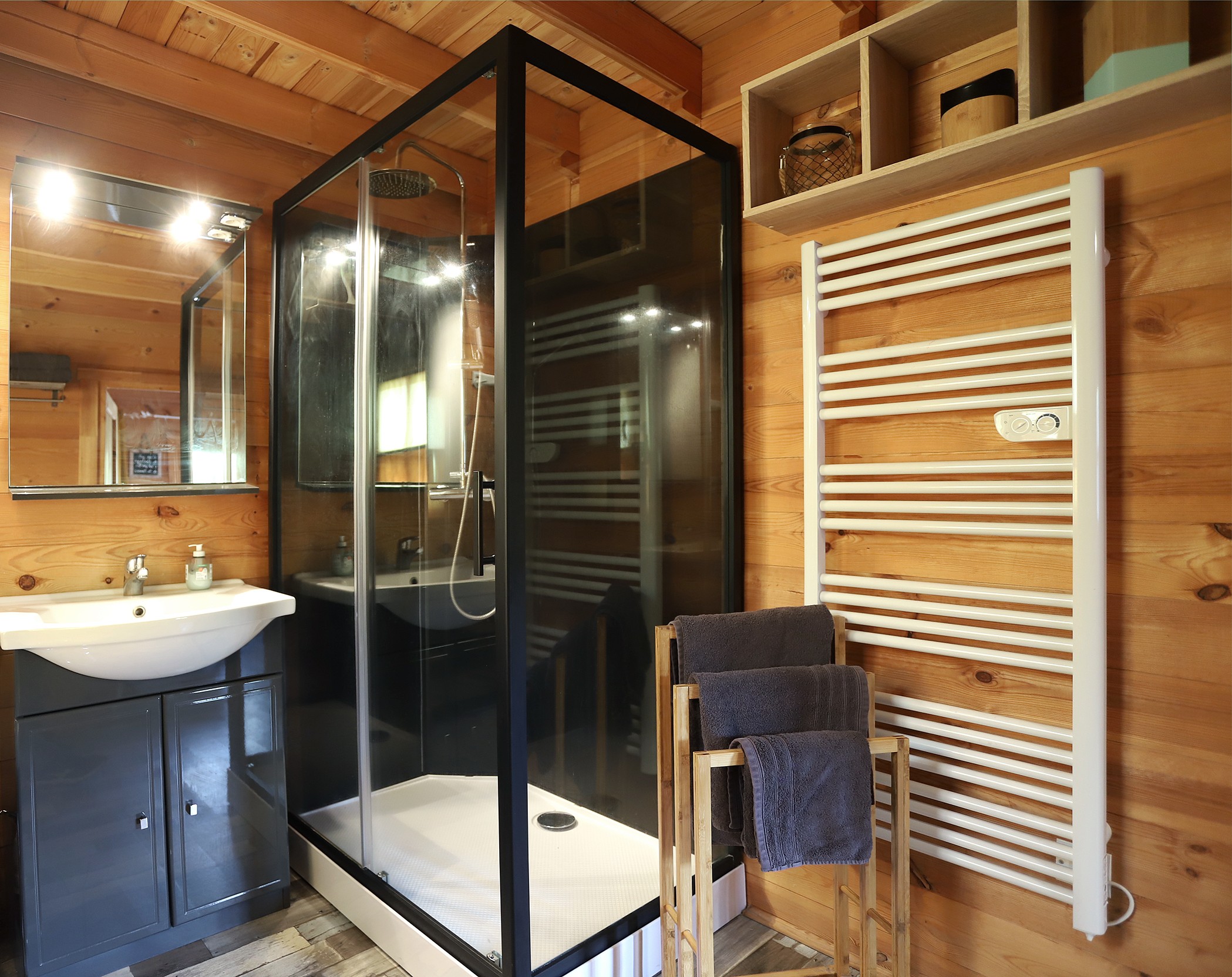 Le Cottage des Gîtes d'Armor n°3 — Chalet avec spa à Côtes-d'Armor à Ploufragan — espace de vie