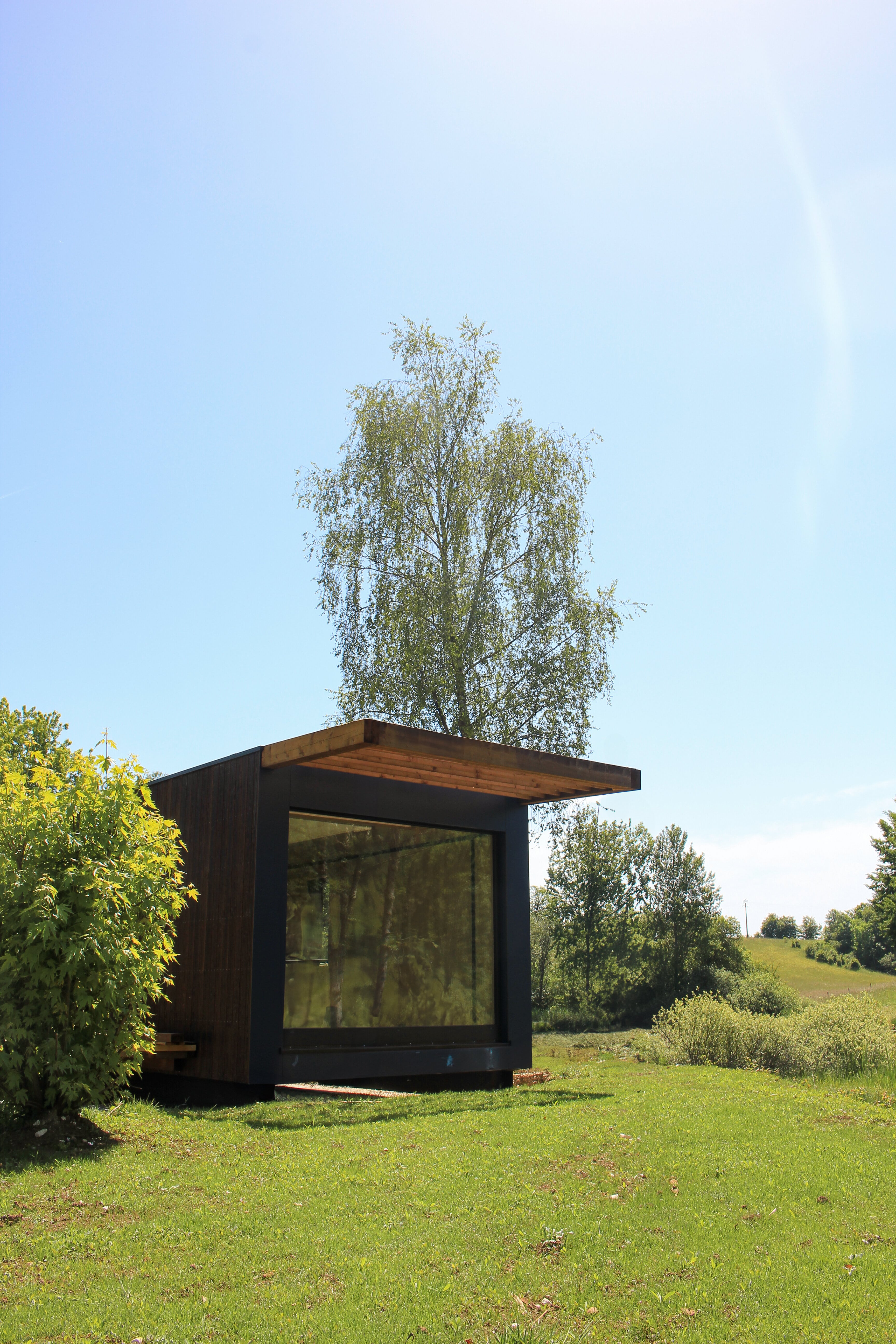 Lodge Duo sur Terre & Spa : une évasion sensorielle en Rhône-Alpes à Plateau D'hauteville — chambre