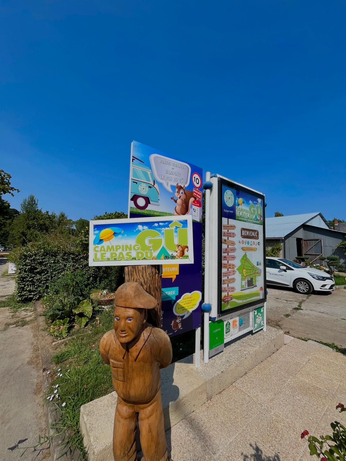 La cabane du pêcheur — Cabane sur pilotis avec spa à Loire-Atlantique à La Baule-Escoublac — vue depuis la terrasse