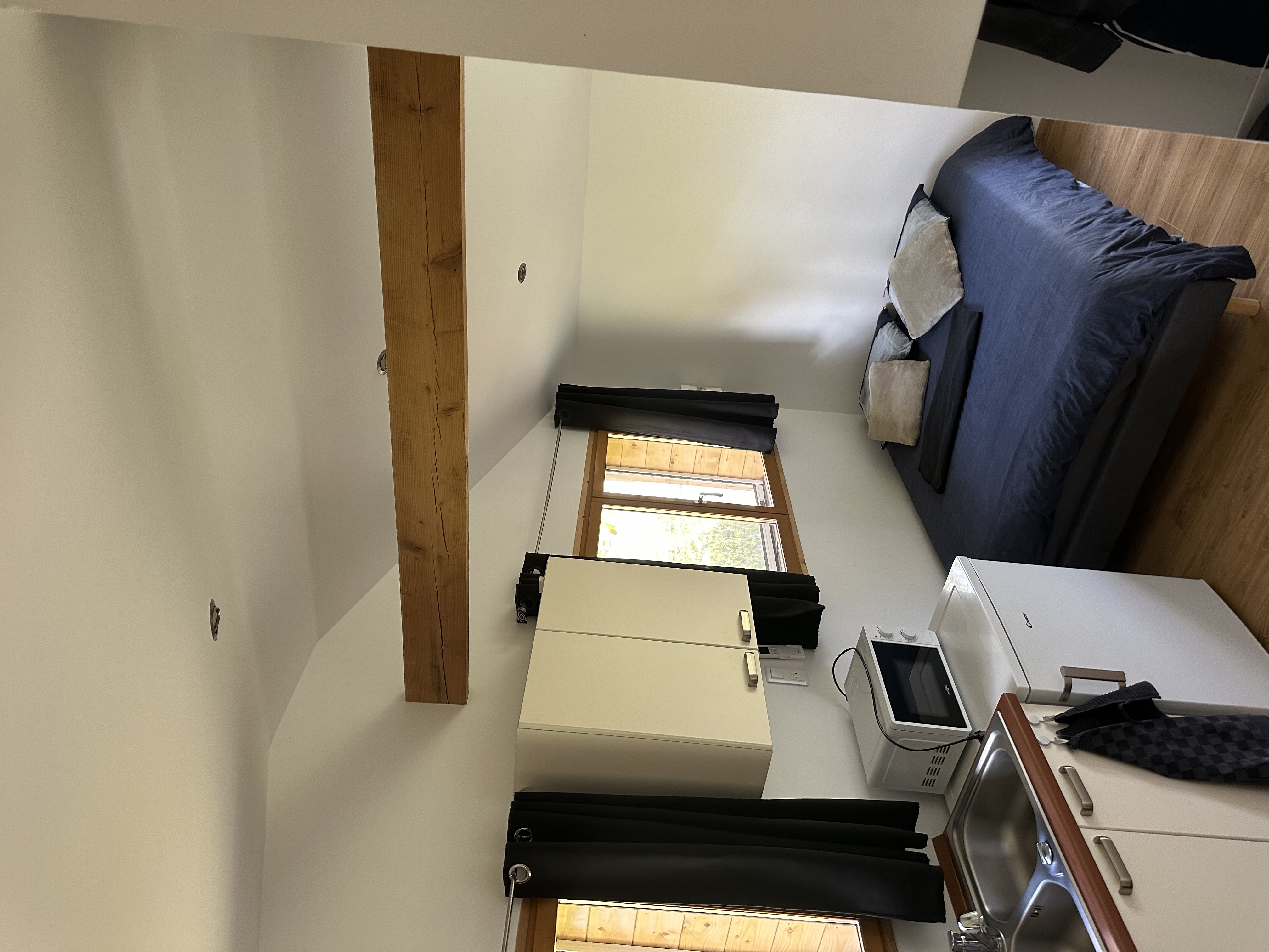 Tiny house du pêcheur — Chalet avec spa à Pulligny (Meurthe-et-Moselle) à Nancy — chambre