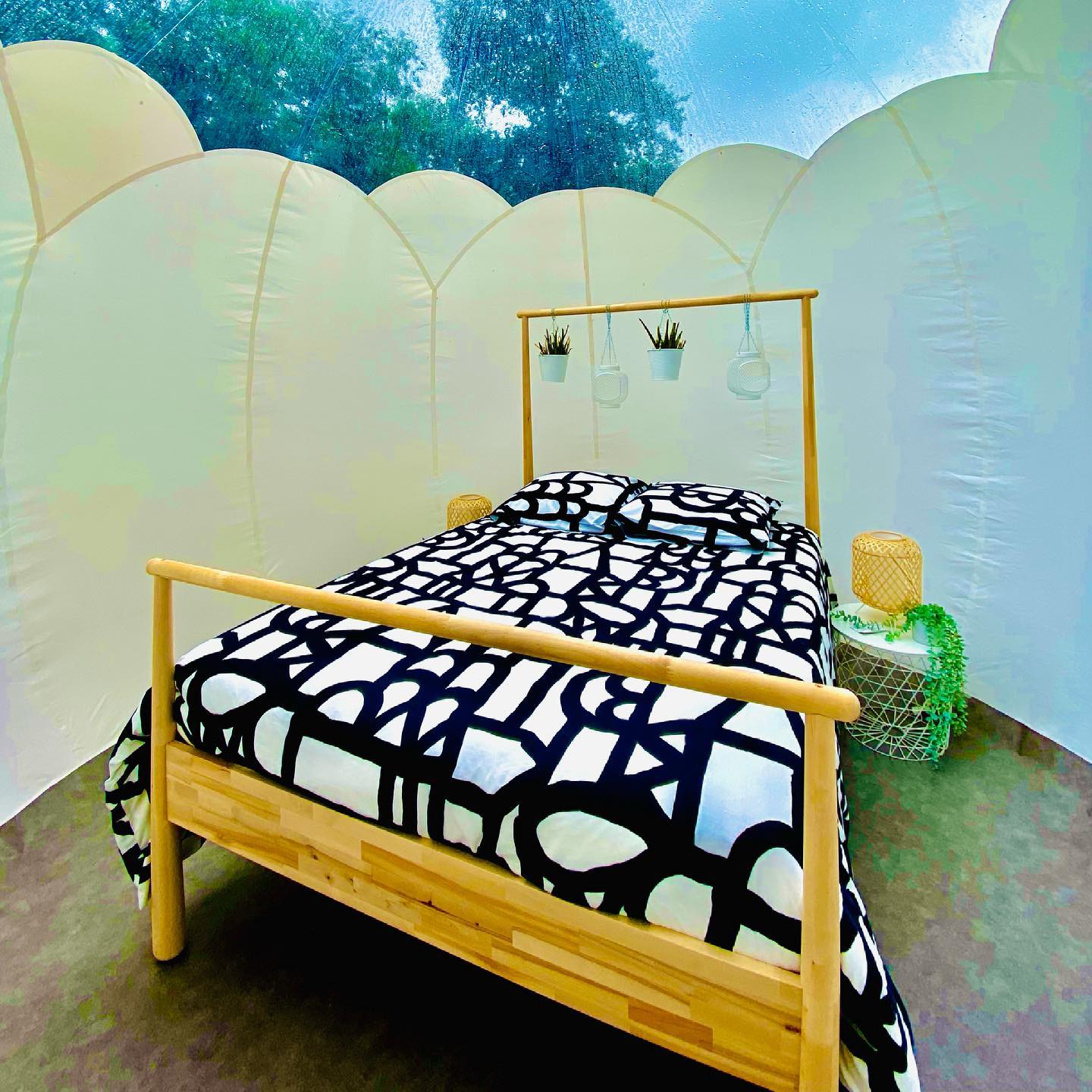Bulle spa transparente : une nuit sous les étoiles en Normandie à Saint-Sever-Calvados — cuisine