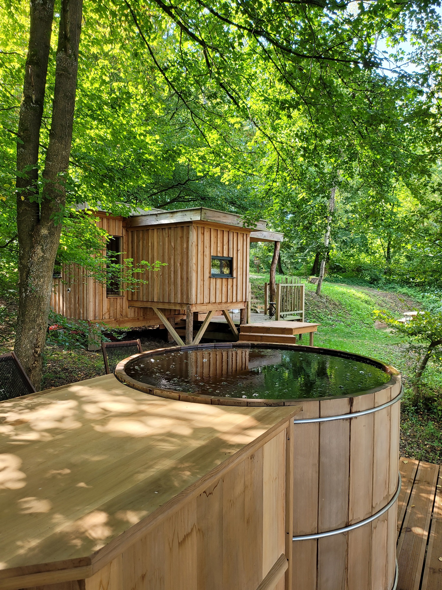 Cabane Spa Colorado : une échappée belle en Picardie à St-Léger-Aux-Bois — espace de vie