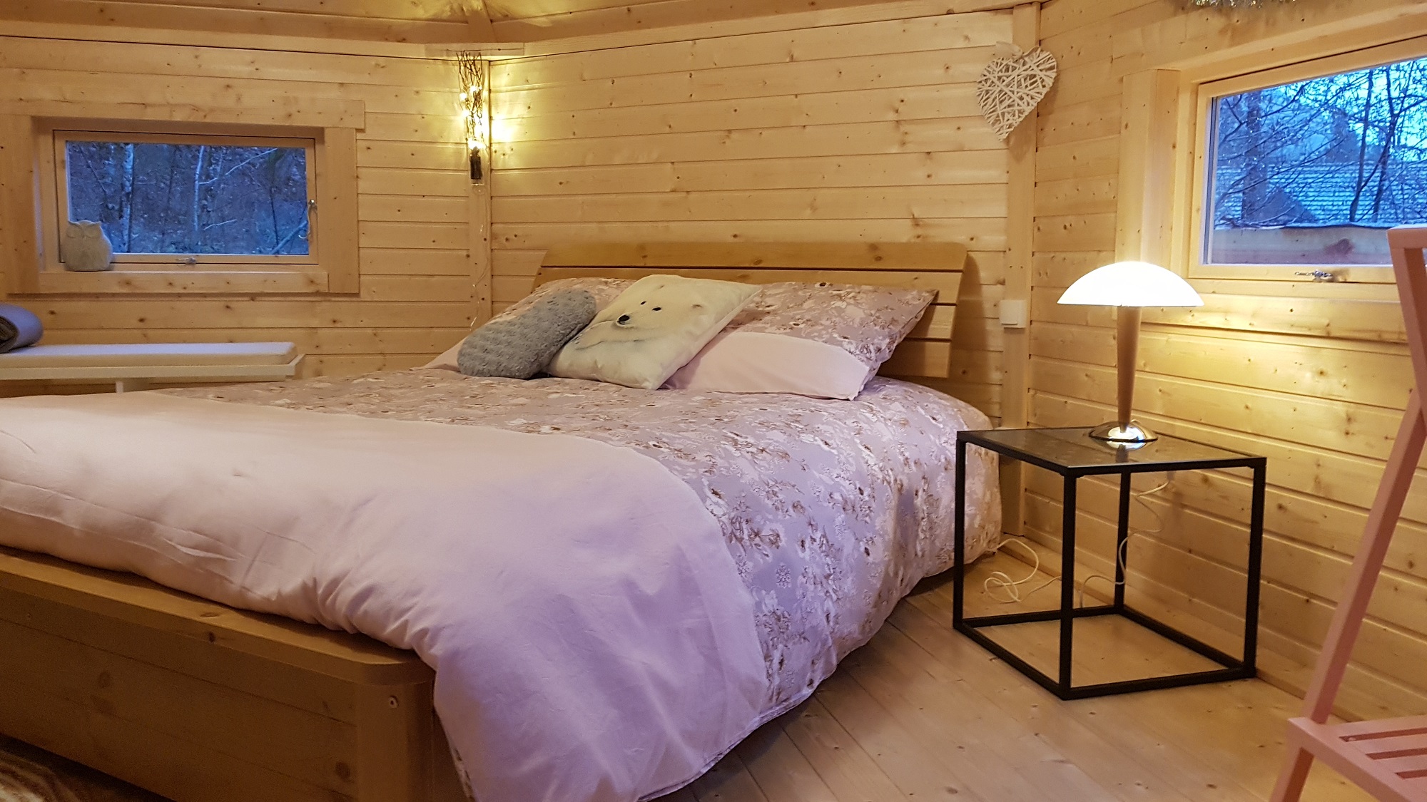 Kota Wild Rose : une immersion en pleine nature alsacienne à Métzéral — vue intérieure