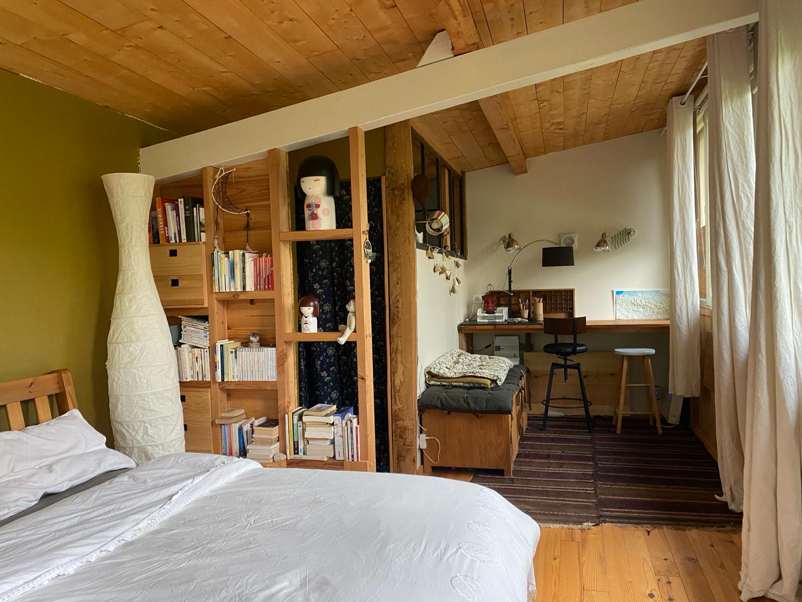 Cabane Petit Bouddha : une évasion en pleine nature à Arrien En Bethmale — salle de bain