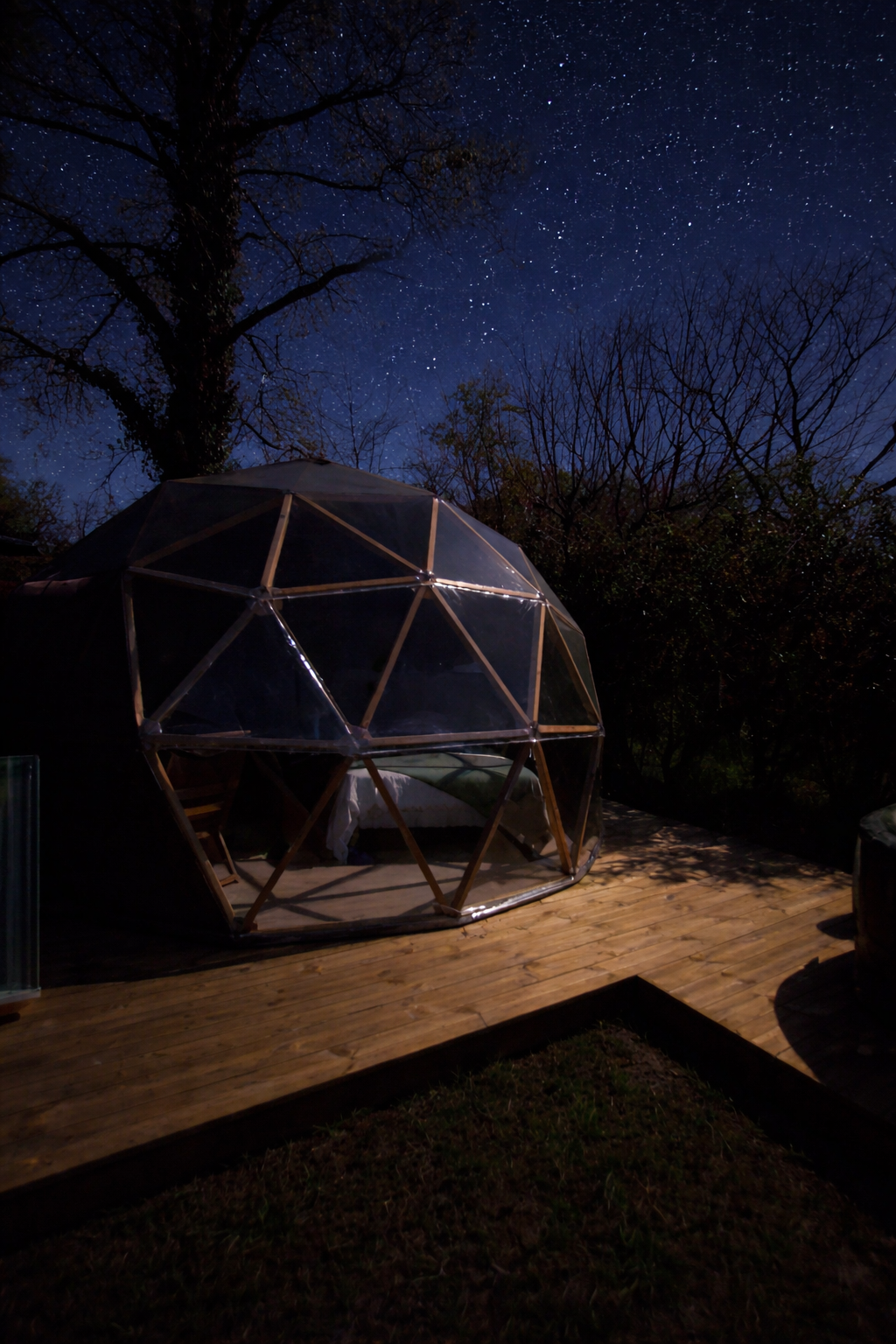 Dôme spa Cassiopée — Nuit insolite avec spa à Landes à Labenne — salle de bain
