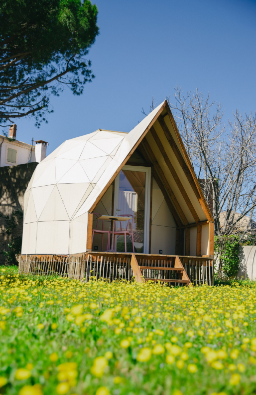 Ecolodge - Dôme en bois avec piscine à Hérault à Béziers — environnement naturel