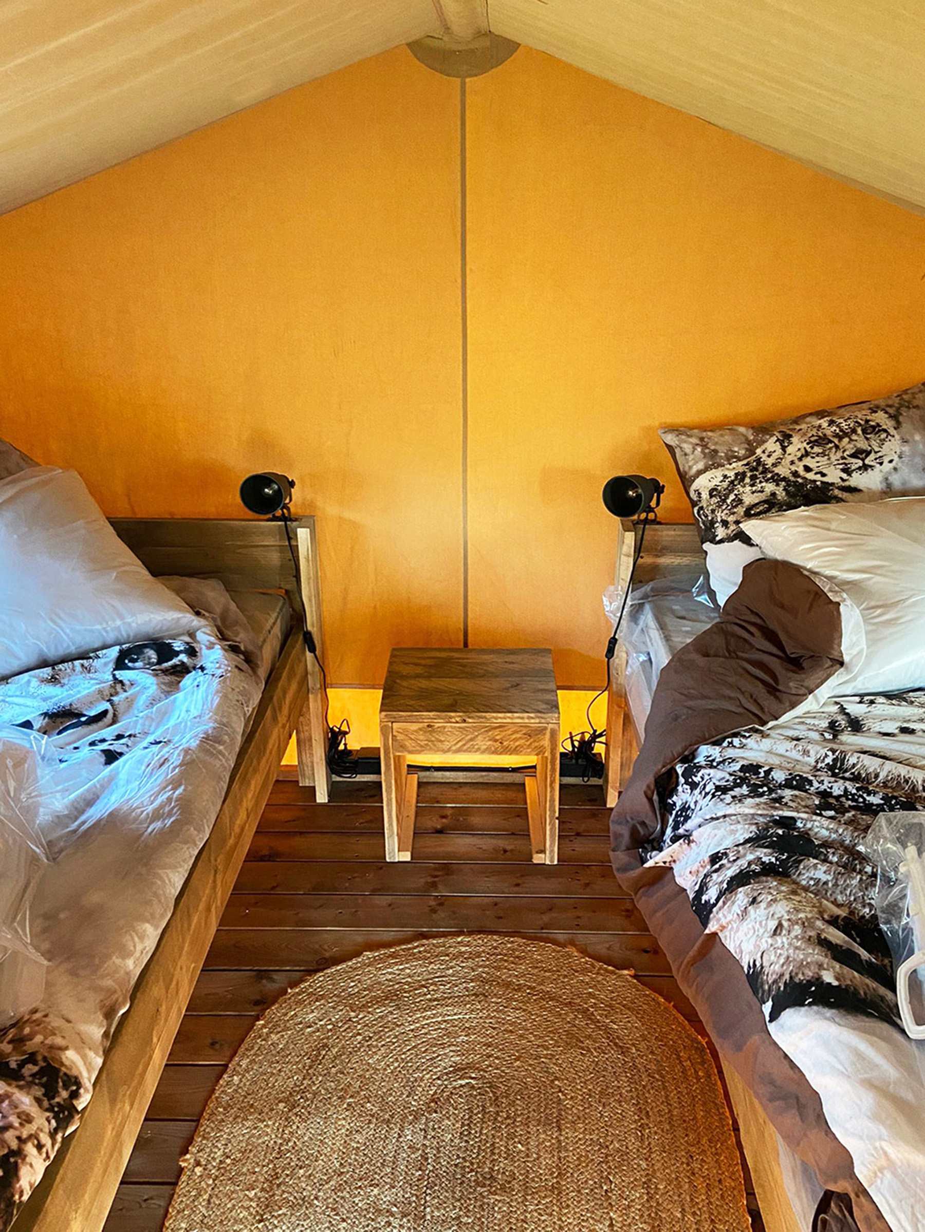 Tente Bivouac — Escapade nature au Camping Val de Cesse en Aude à Carcassonne — espace de vie