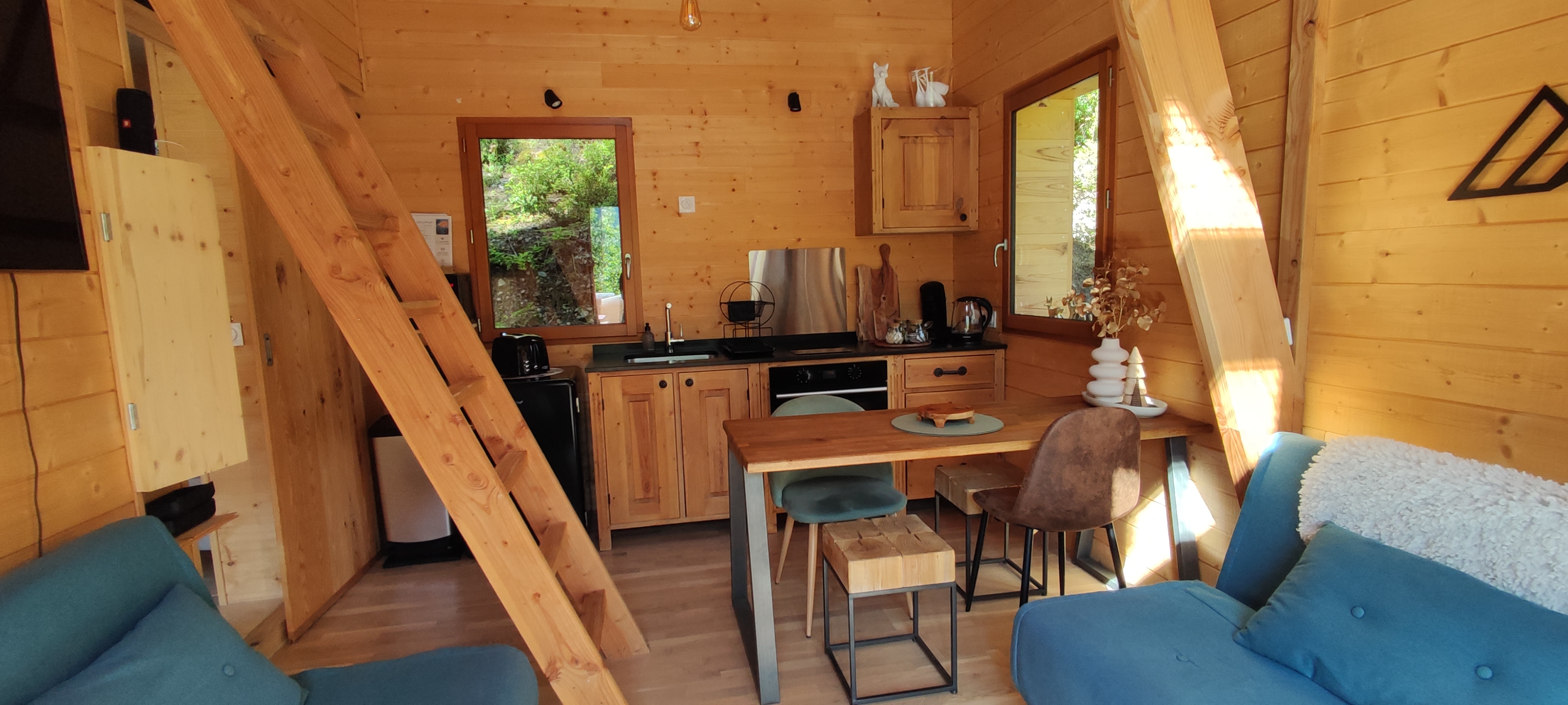 L'Empreinte — Cabane sur pilotis avec spa à Alpes-Maritimes à Nice — environnement naturel